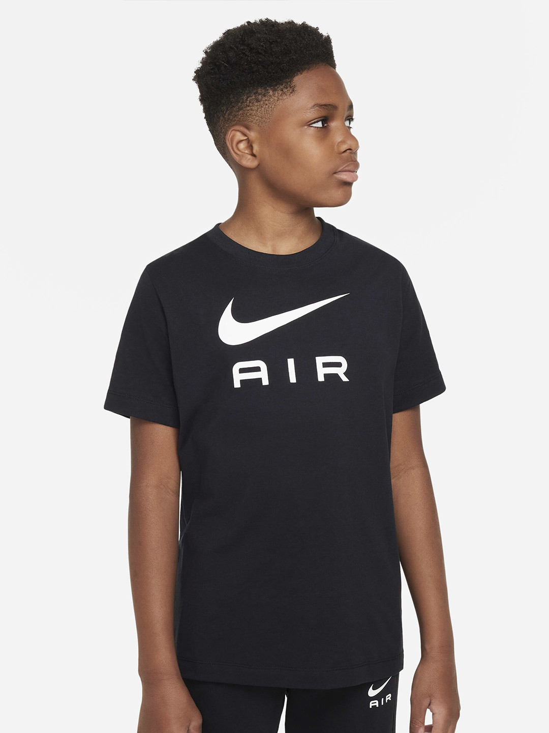 

Nike Boys Air Printed Sportswear T-Shirt, Black