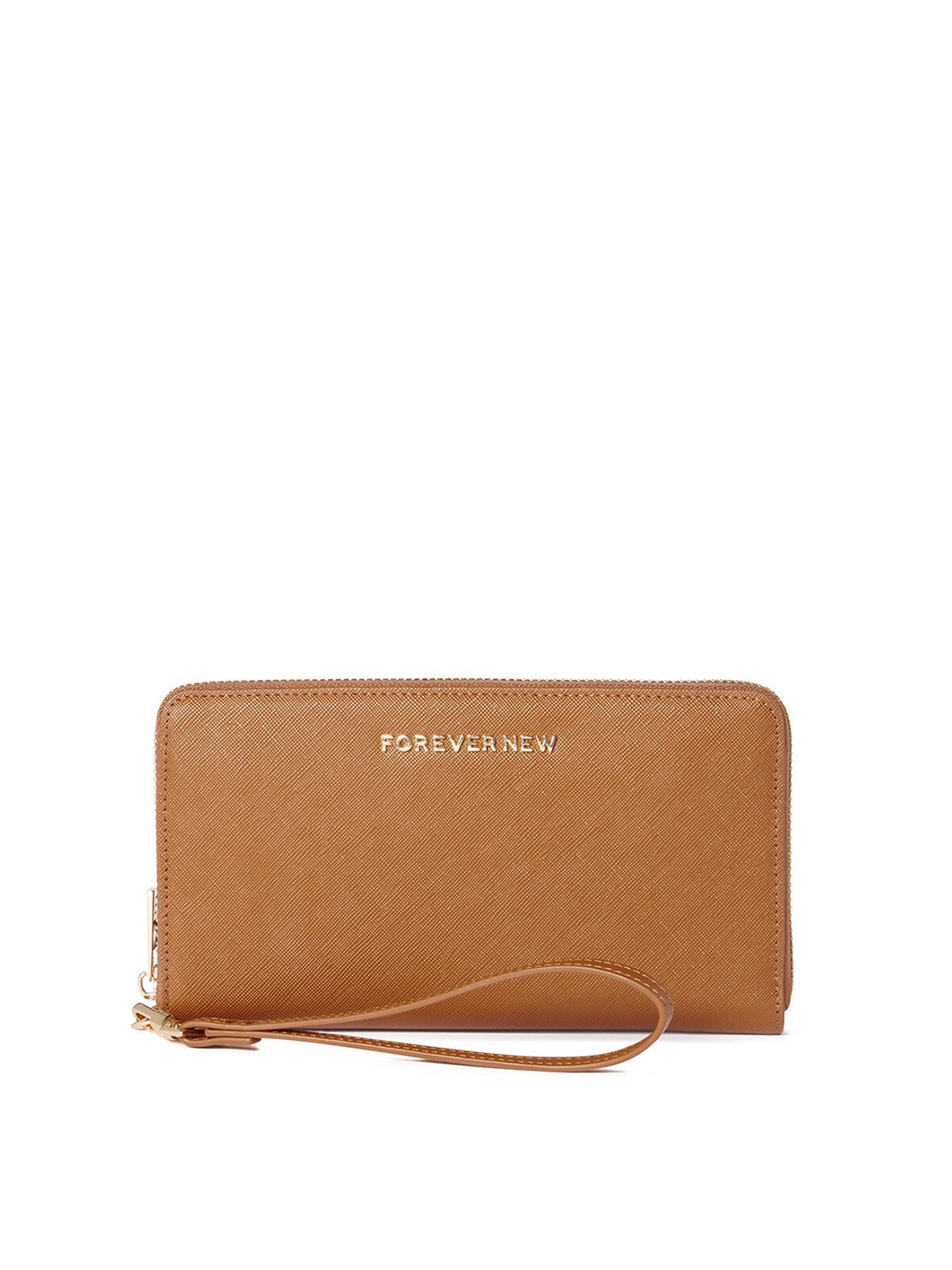 

Forever New Women Zip Around Wallet, Brown