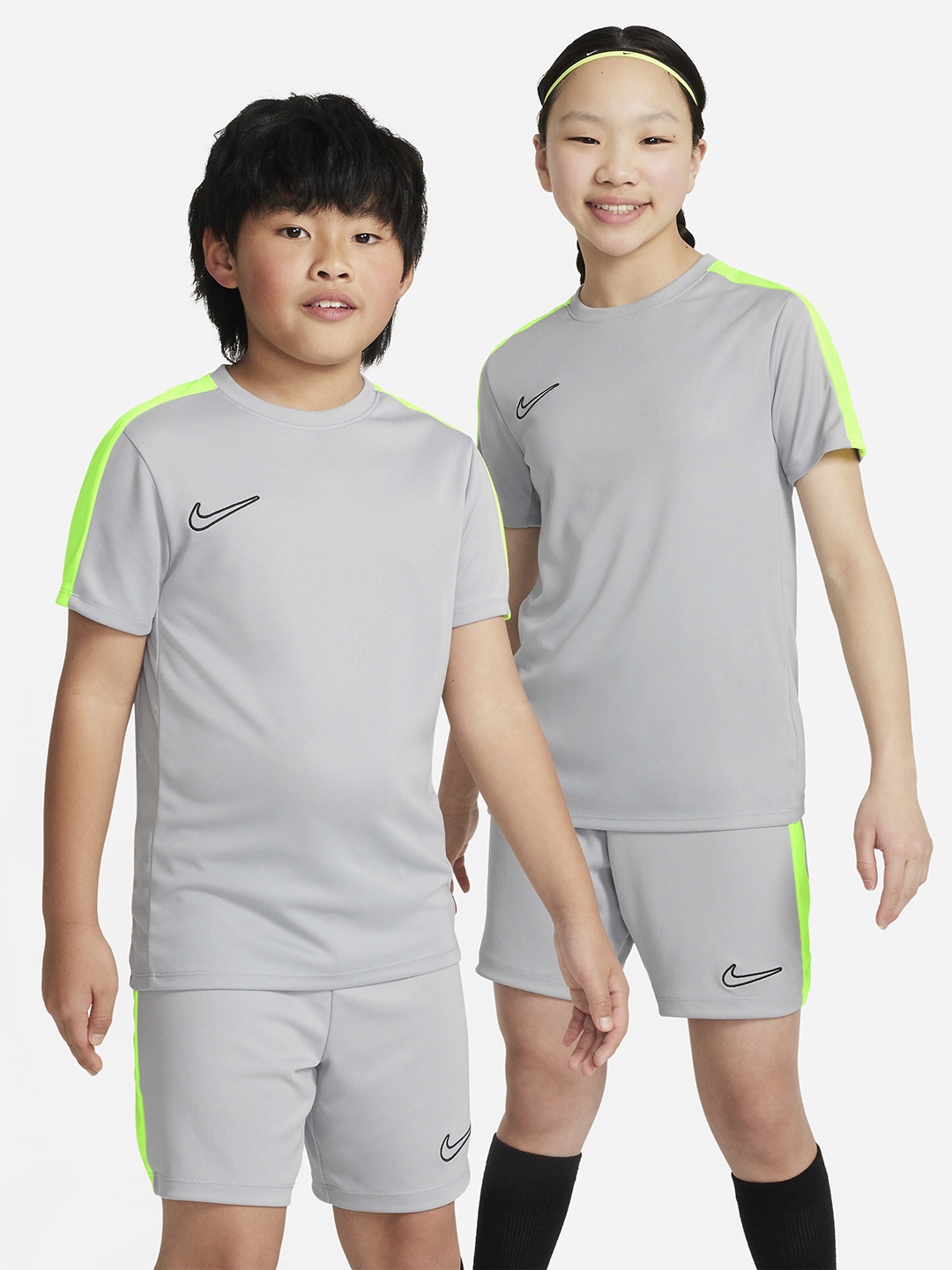 

Nike Kids Academy23 Dri-FIT Football T-Shirt, Grey