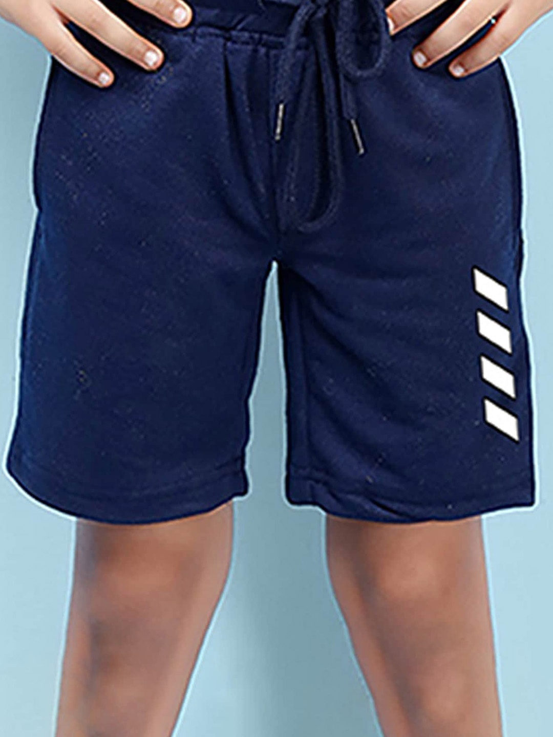 

NUSYL Boys Boxes Printed Regular Shorts, Navy blue