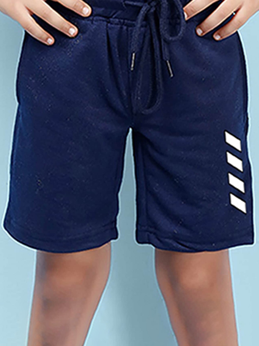 

NUSYL Boys Boxes Printed Regular Shorts, Navy blue