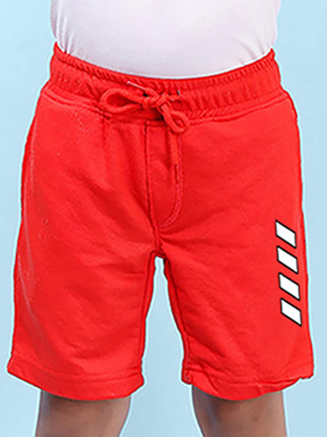 

NUSYL Boys Boxes Printed Regular Shorts, Red