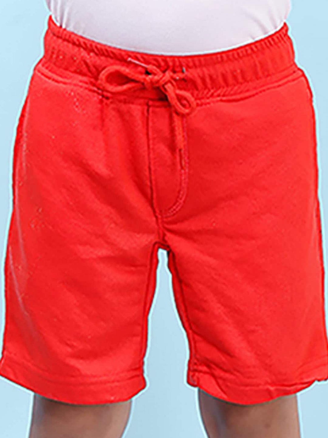 

NUSYL Boys Mid-Rise Shorts, Red