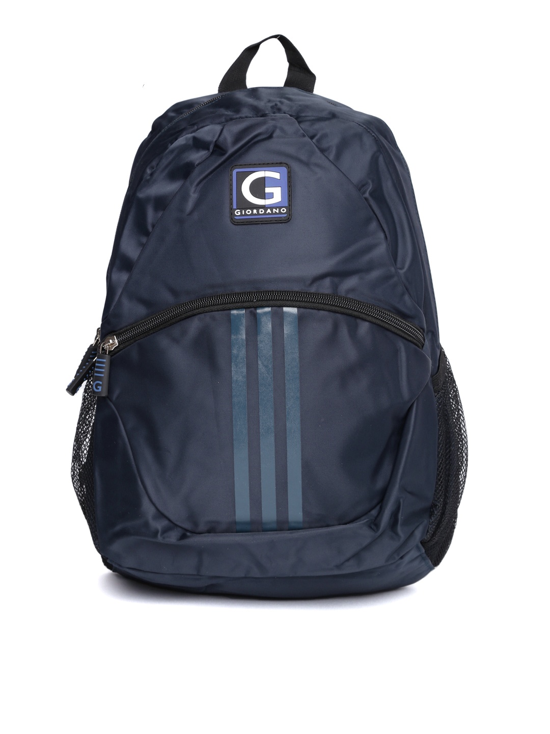 

GIORDANO Unisex Navy Solid Backpack, Blue