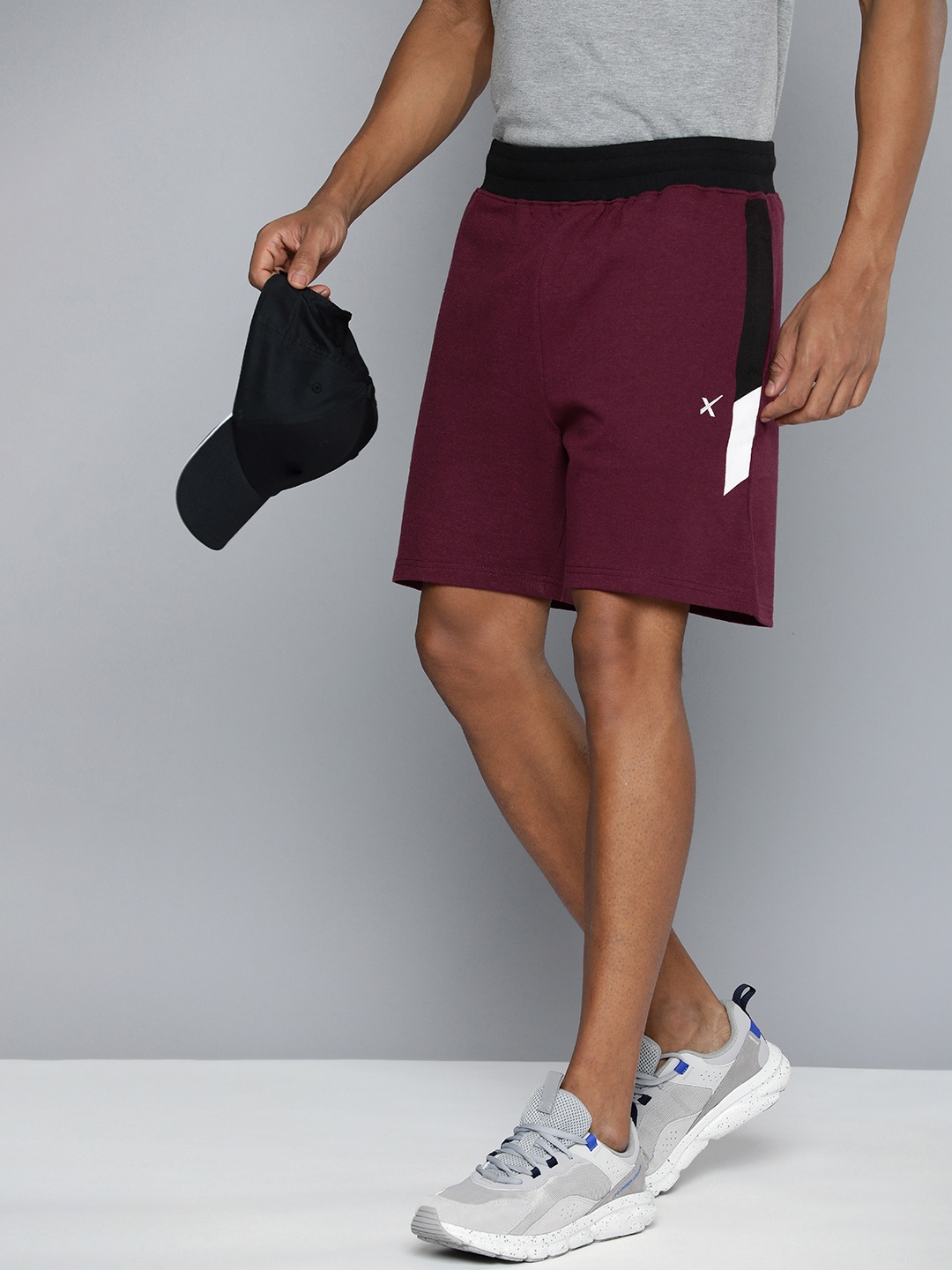 

HRX by Hrithik Roshan Men Shorts, Maroon