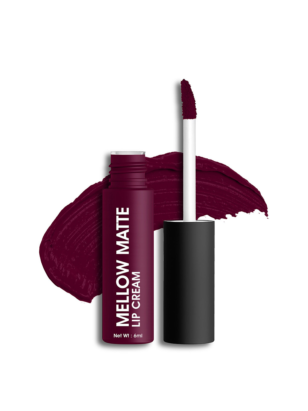 

Colors Queen Mellow Matte Long Lasting Cream Lipstick 6ml - Famous 05, Burgundy