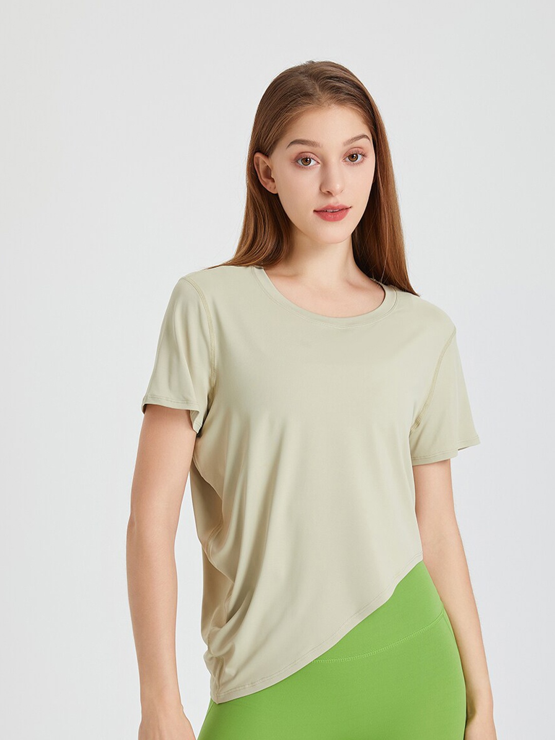 

JC Collection Colourblocked Oversized T-shirt, Green