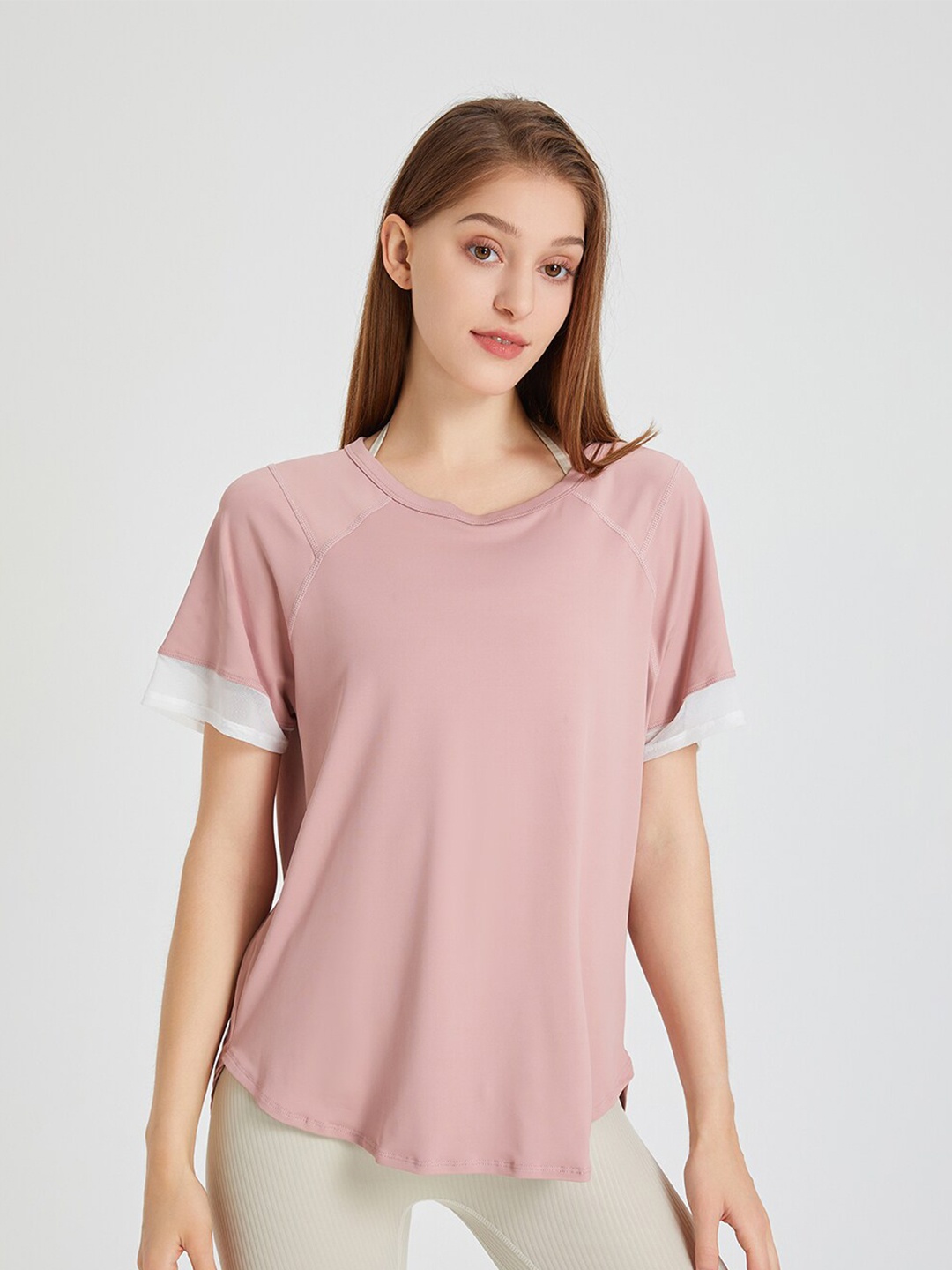 

JC Collection Raglan Sleeves Top, Rose