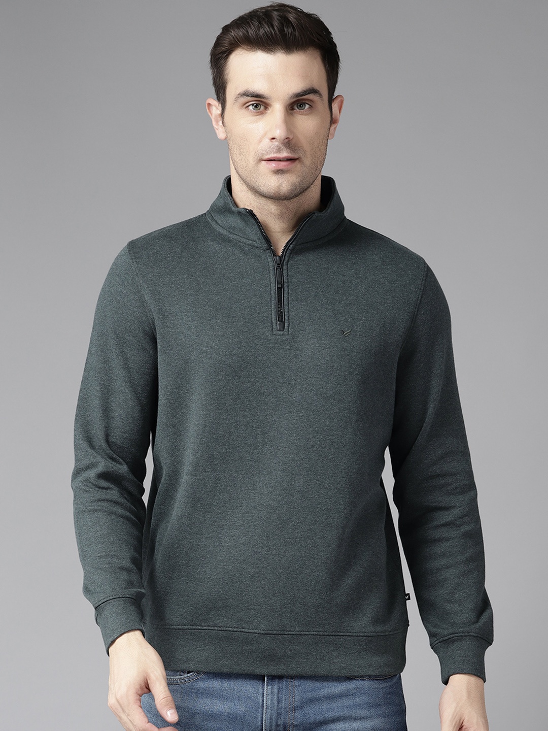 

Blackberrys Half Zipper Sweatshirt, Olive