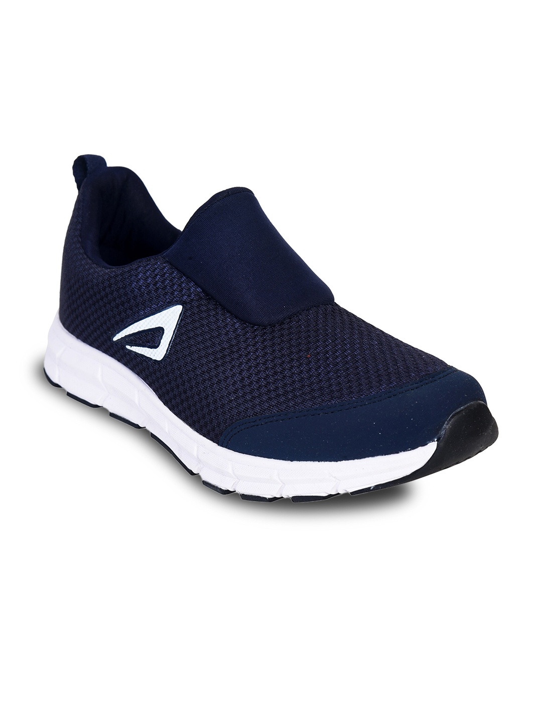

IMPAKTO Men Mesh Non-Marking Walking Shoes, Navy blue