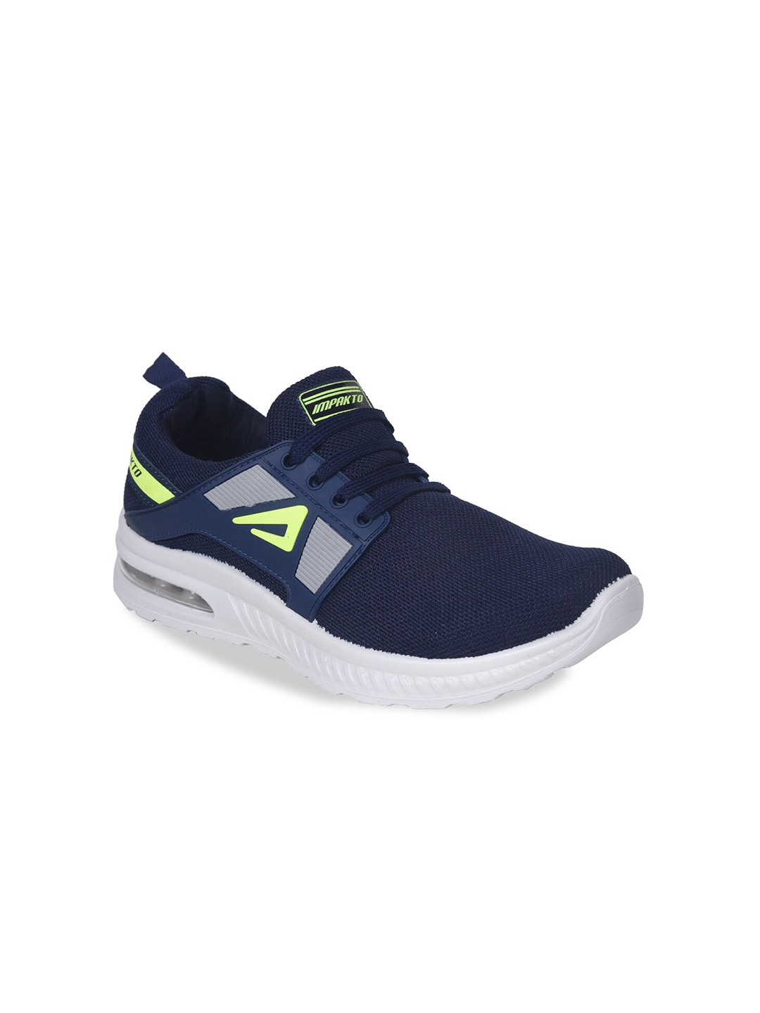 

IMPAKTO Men Mesh Running Non-Marking Shoes, Blue