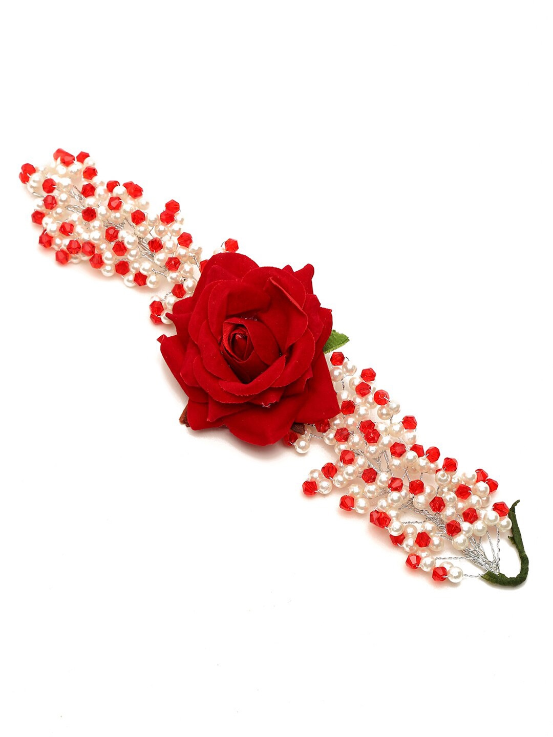 

Anouk Women Floral Embellished Hair Accessory, Red