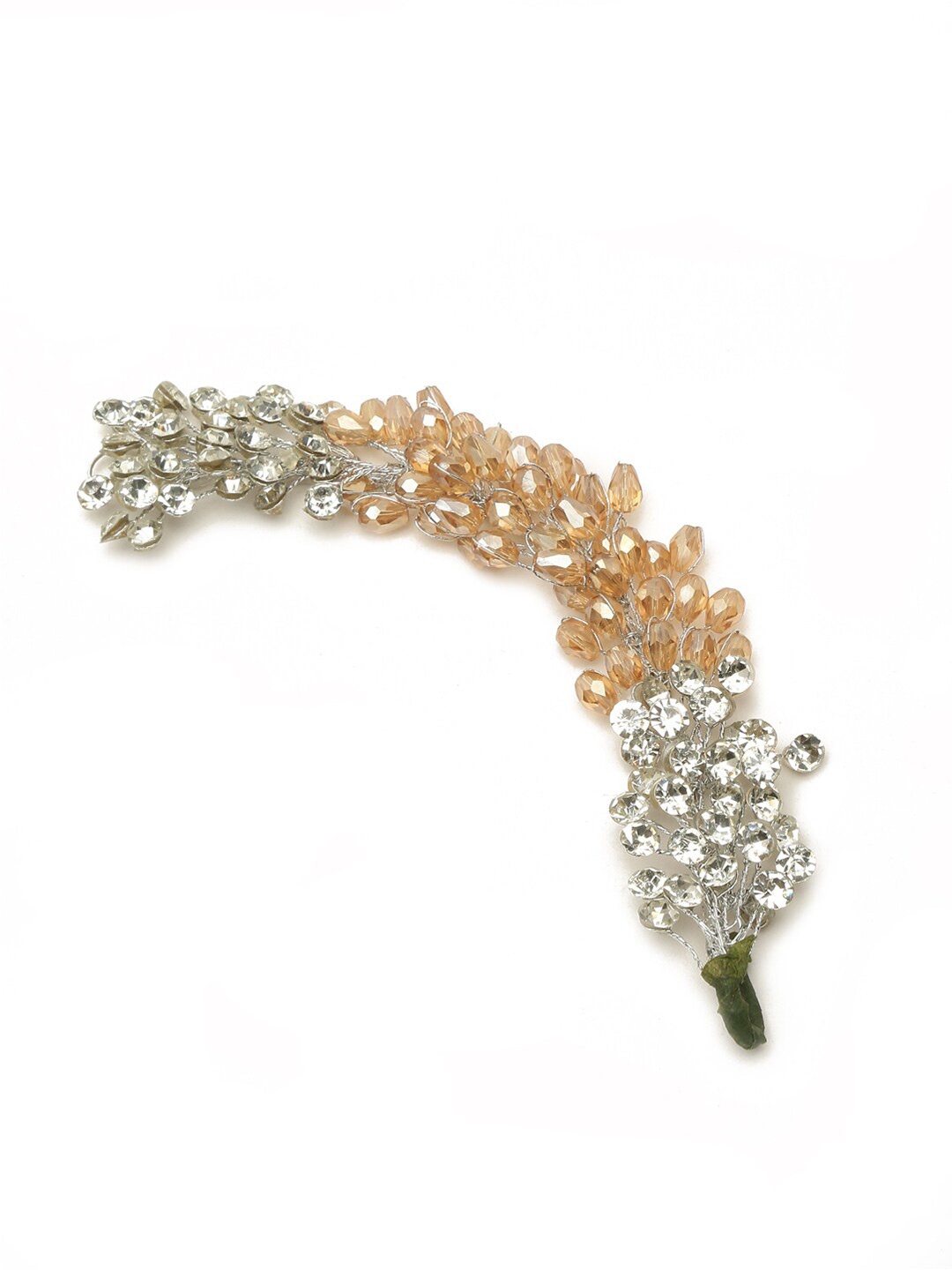 

Anouk Women Embellished Hair Chain Hairstick, Brown