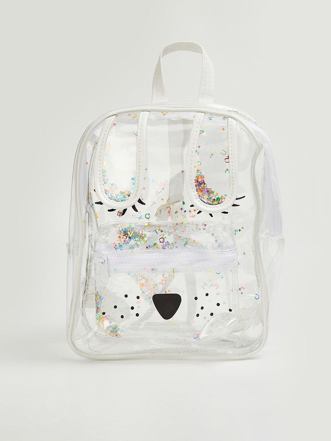 

Ginger by Lifestyle Non-Padded Graphic Design Backpack, White