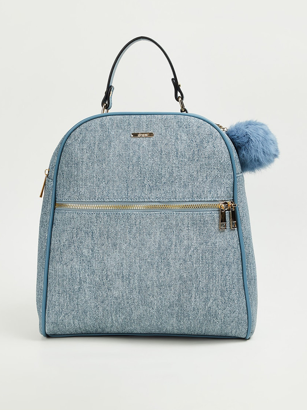 

Ginger by Lifestyle Self Design Synthetic Backpack, Blue
