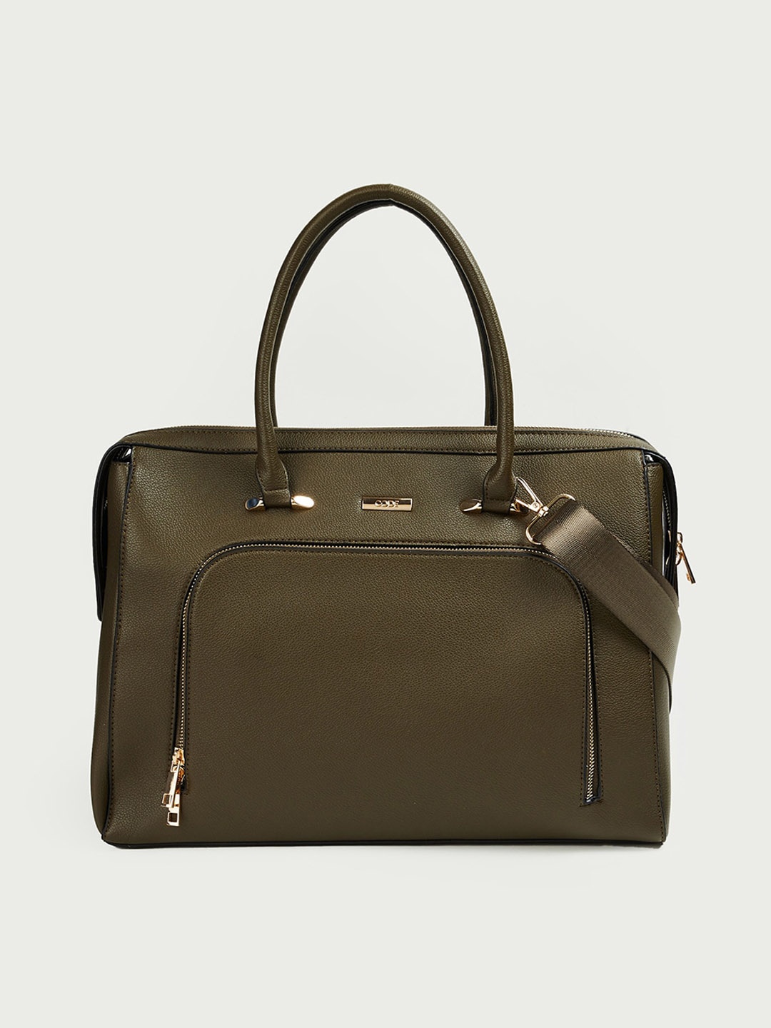 

CODE by Lifestyle Oversized Structured Handheld Bag, Olive