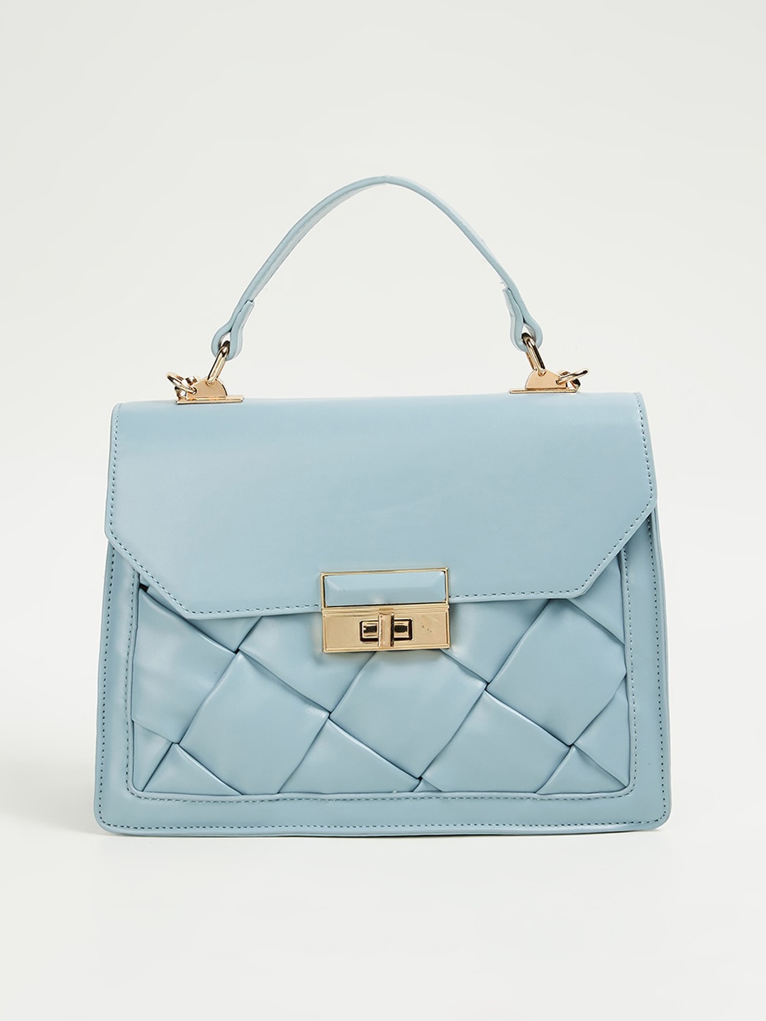 

CODE by Lifestyle Textured Structured Satchel, Blue