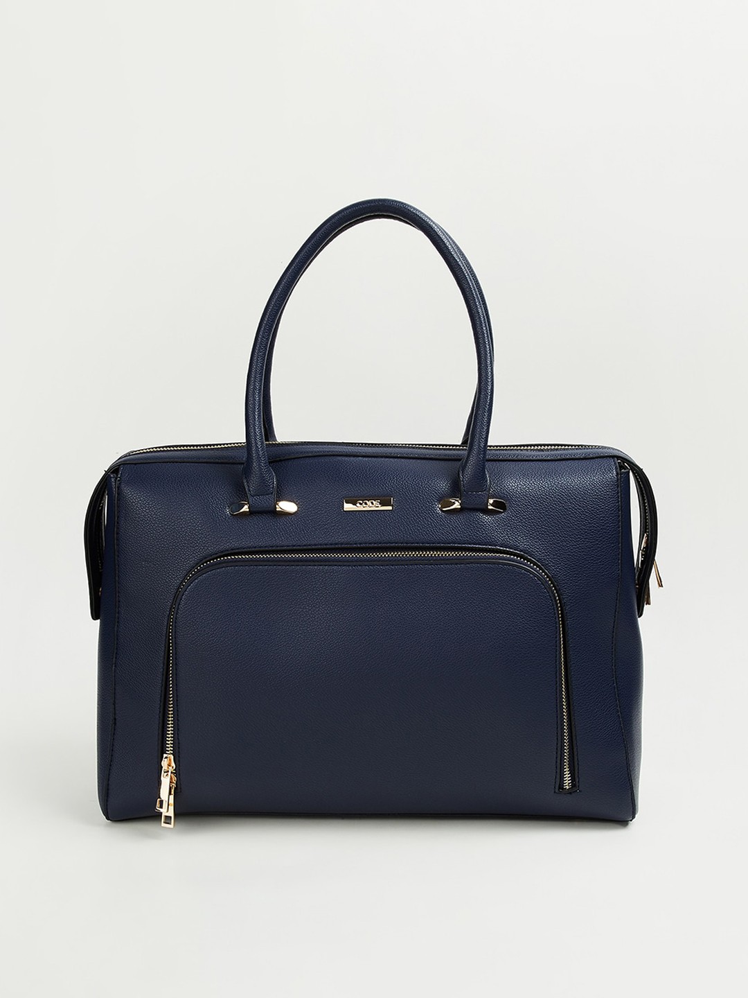 

CODE by Lifestyle Oversized Structured Handheld Bag, Blue