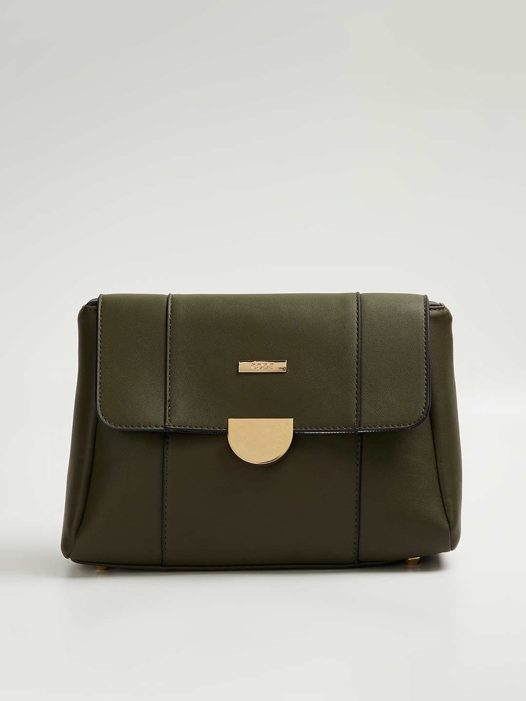 

CODE by Lifestyle Structured Sling Bag, Olive