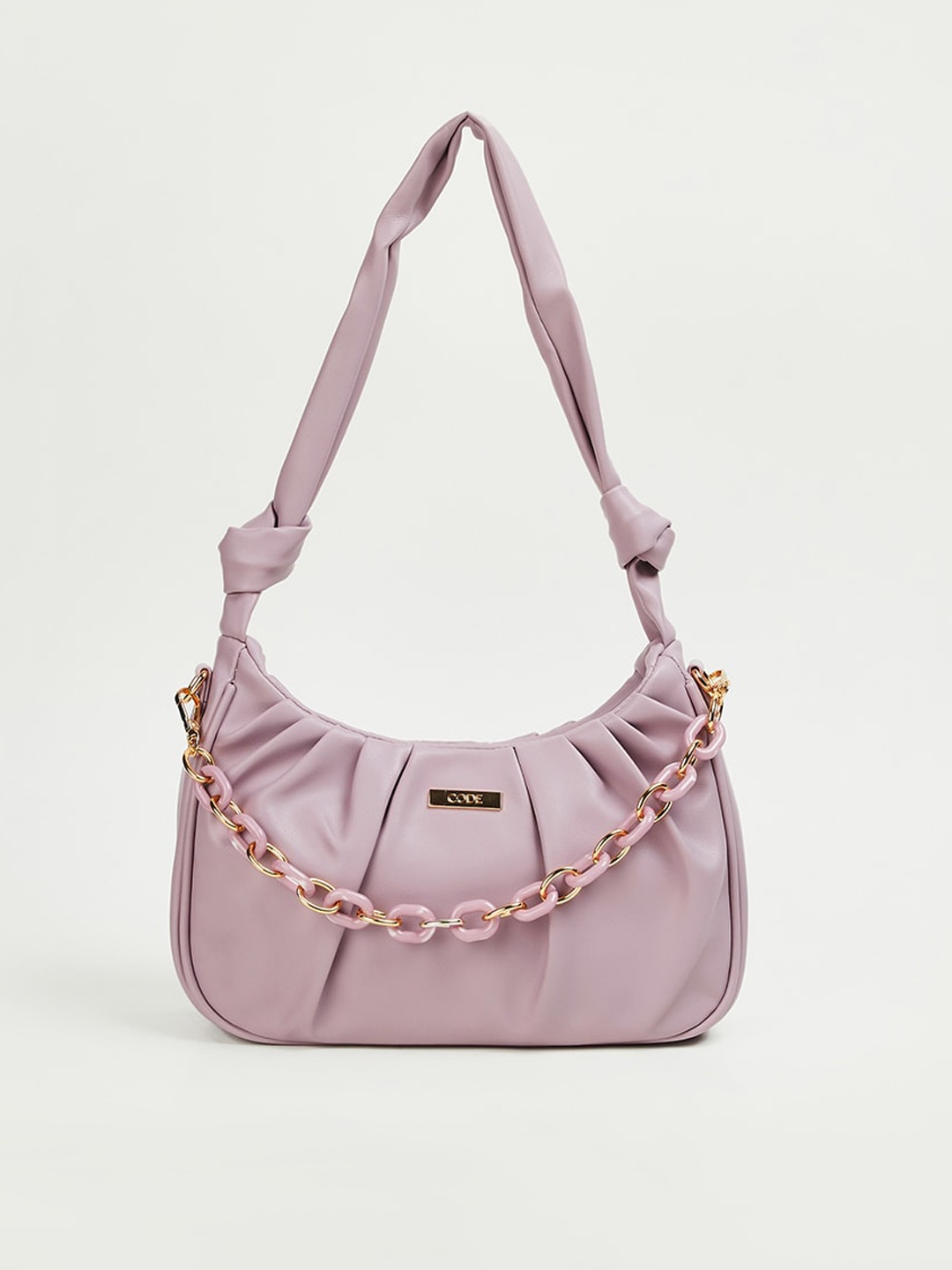 

CODE by Lifestyle Half Moon Shoulder Bag, Purple