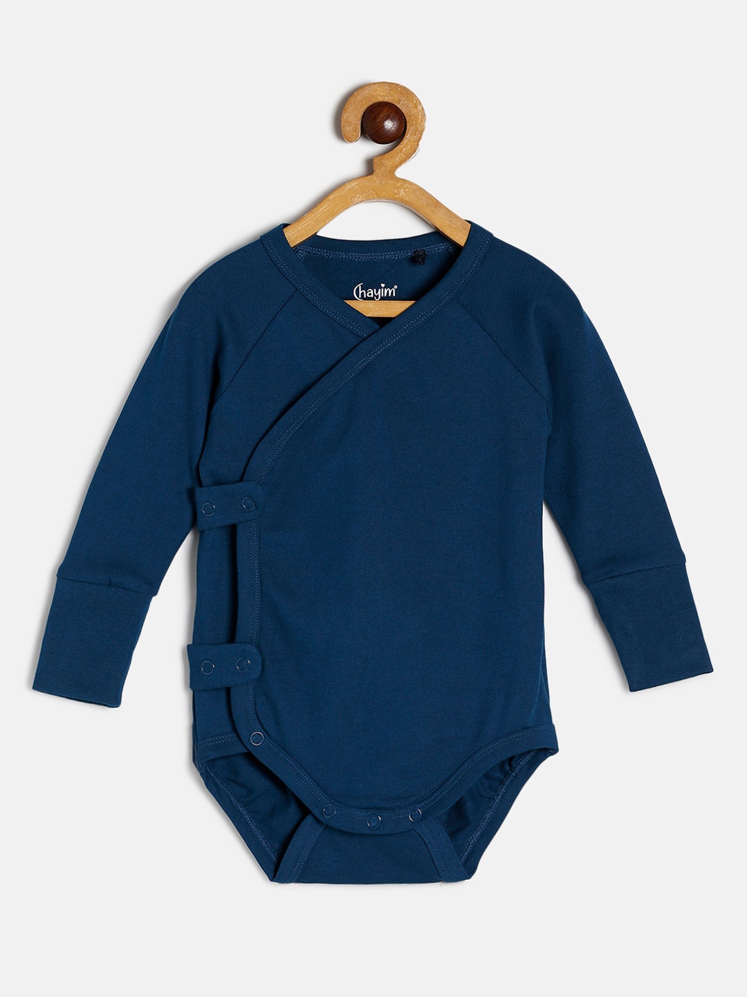 

CHAYIM Infants Fexi Fit Long Sleeves Bodysuit, Blue