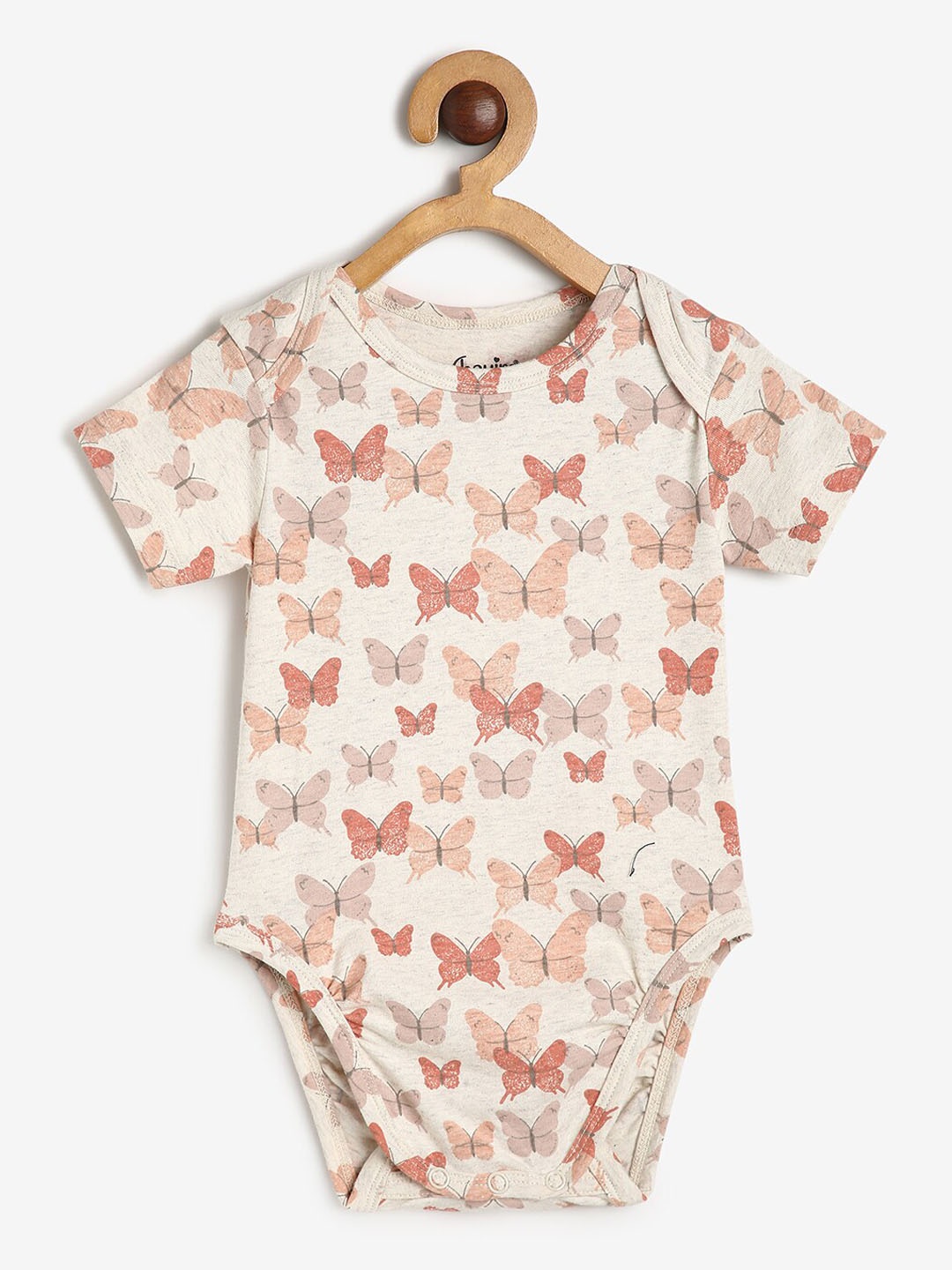 

CHAYIM Infants Butterfly Printed Bodysuit, Pink