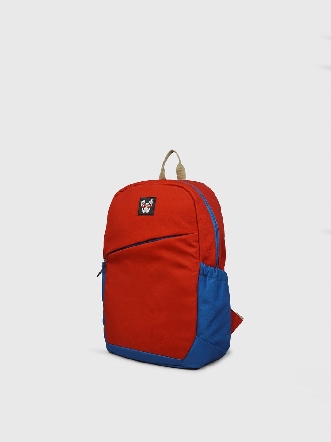 

MADBRAG Colourblocked Water Resistant Backpack, Red