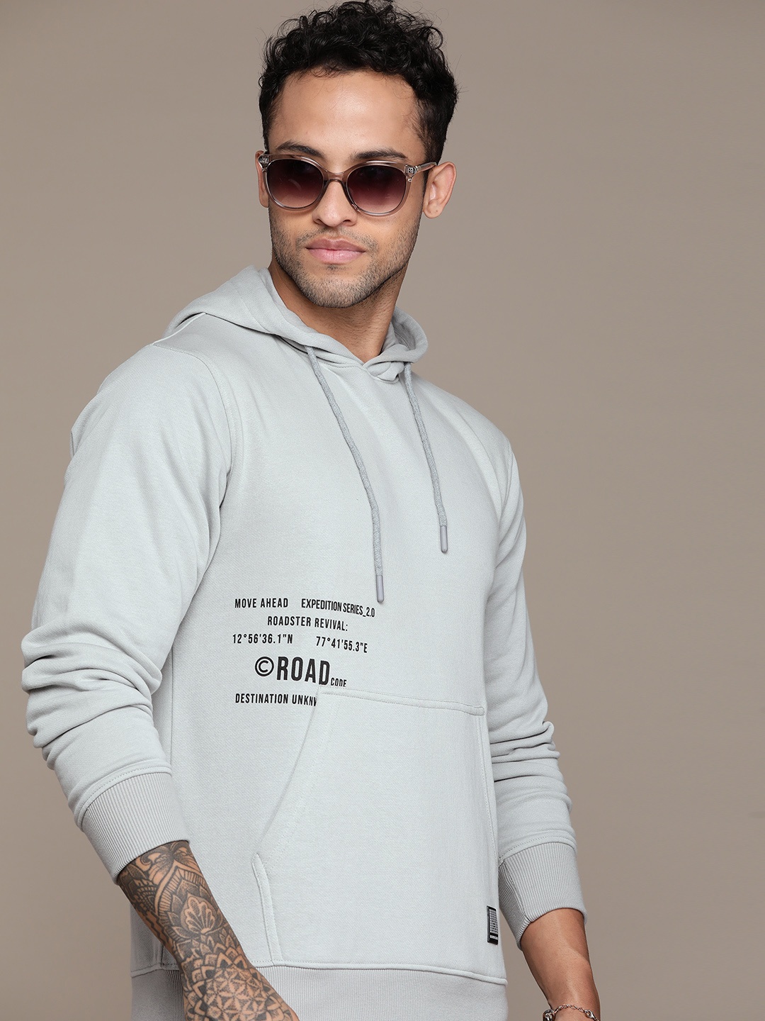 

The Roadster Lifestyle Co. Hooded Sweatshirt, Grey
