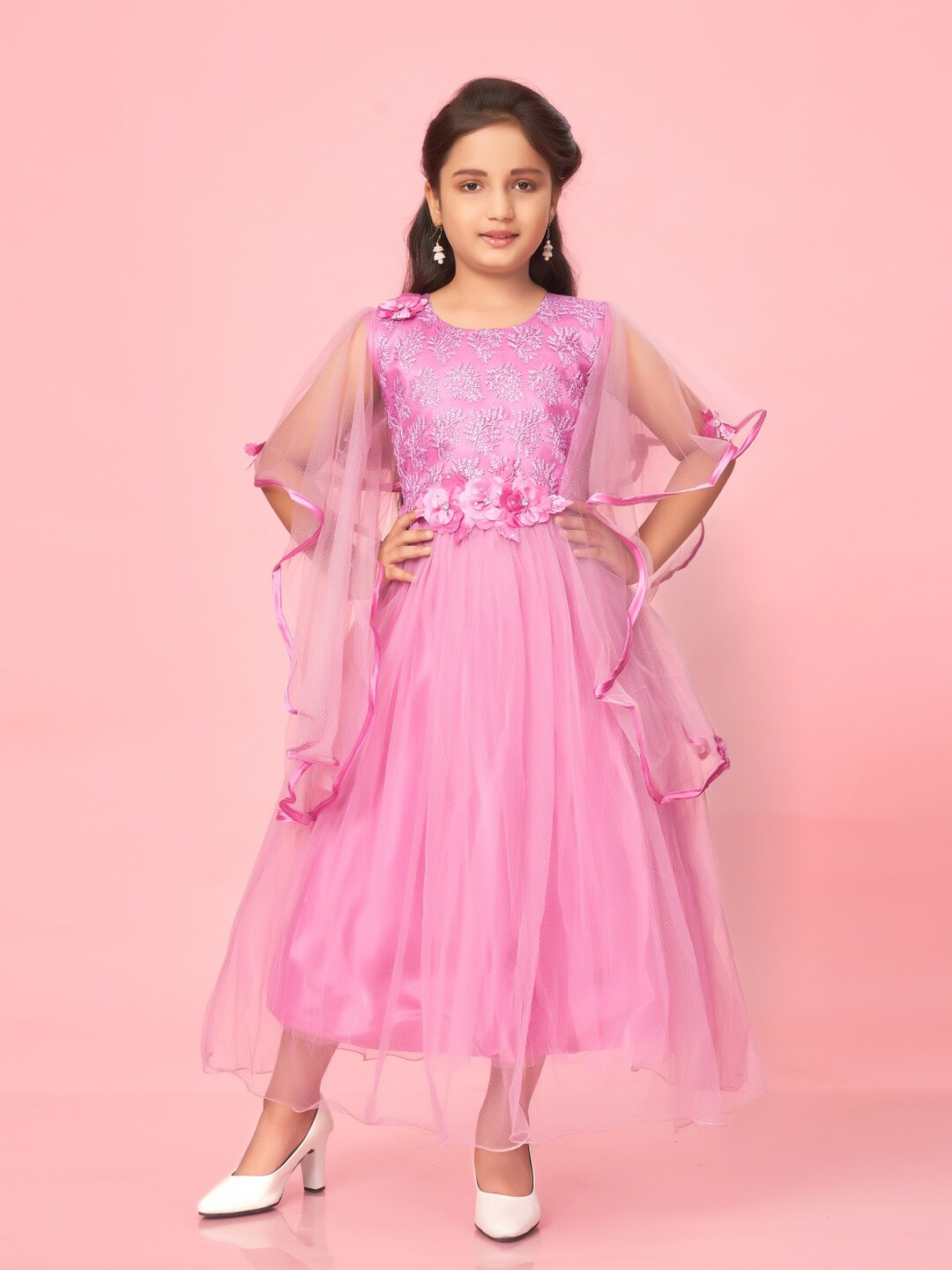 

BAESD Girls Embellished Gown Maxi Dress, Purple