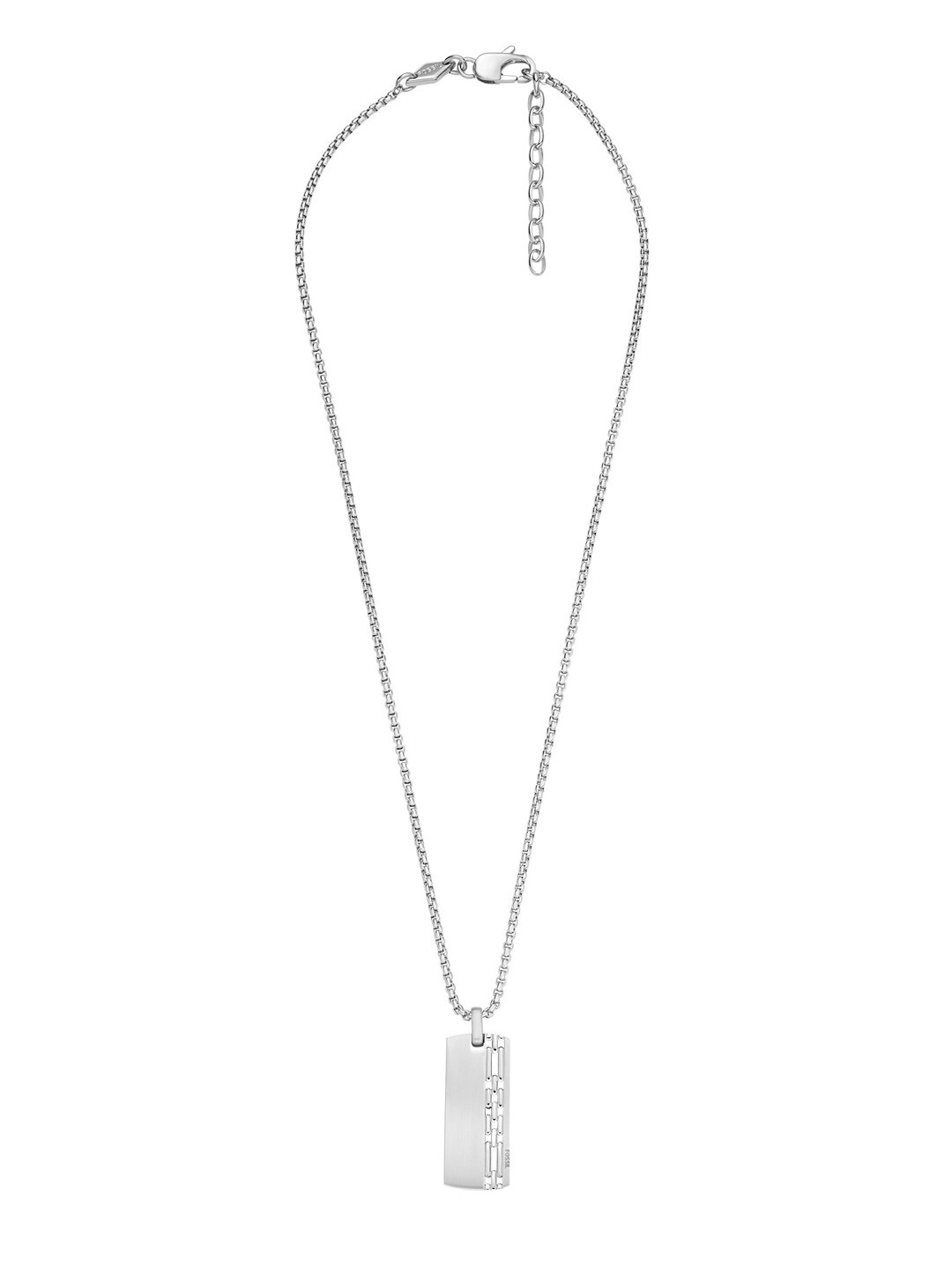 

Fossil Men Pendant Chain, Silver