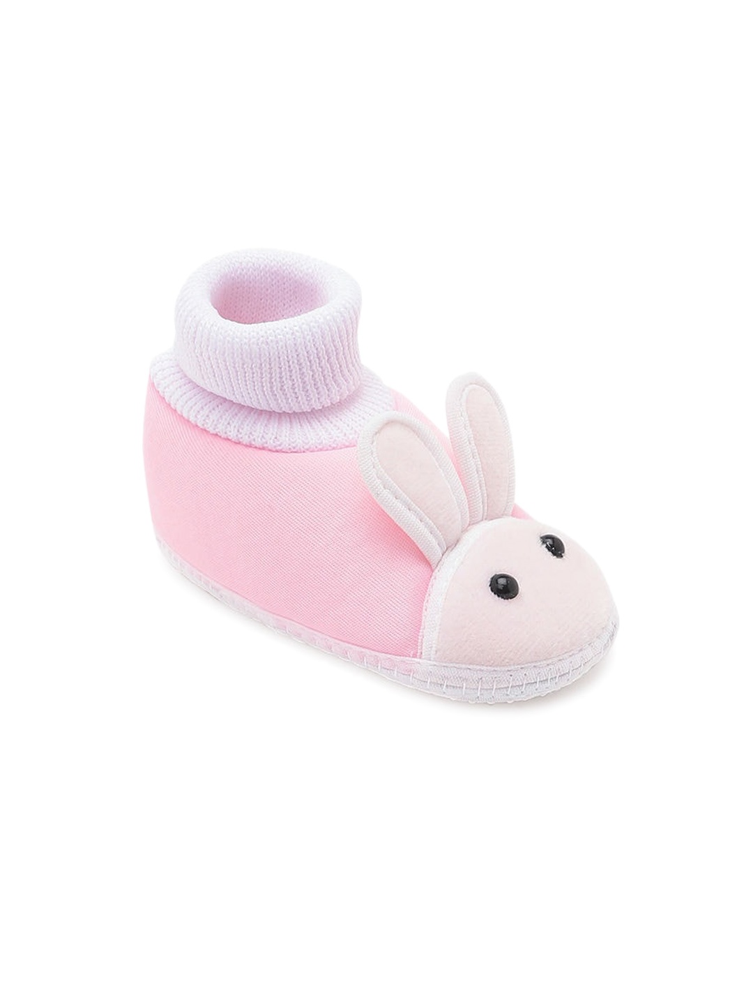 

CHiU Infant Rabbit Cotton Booties, Pink