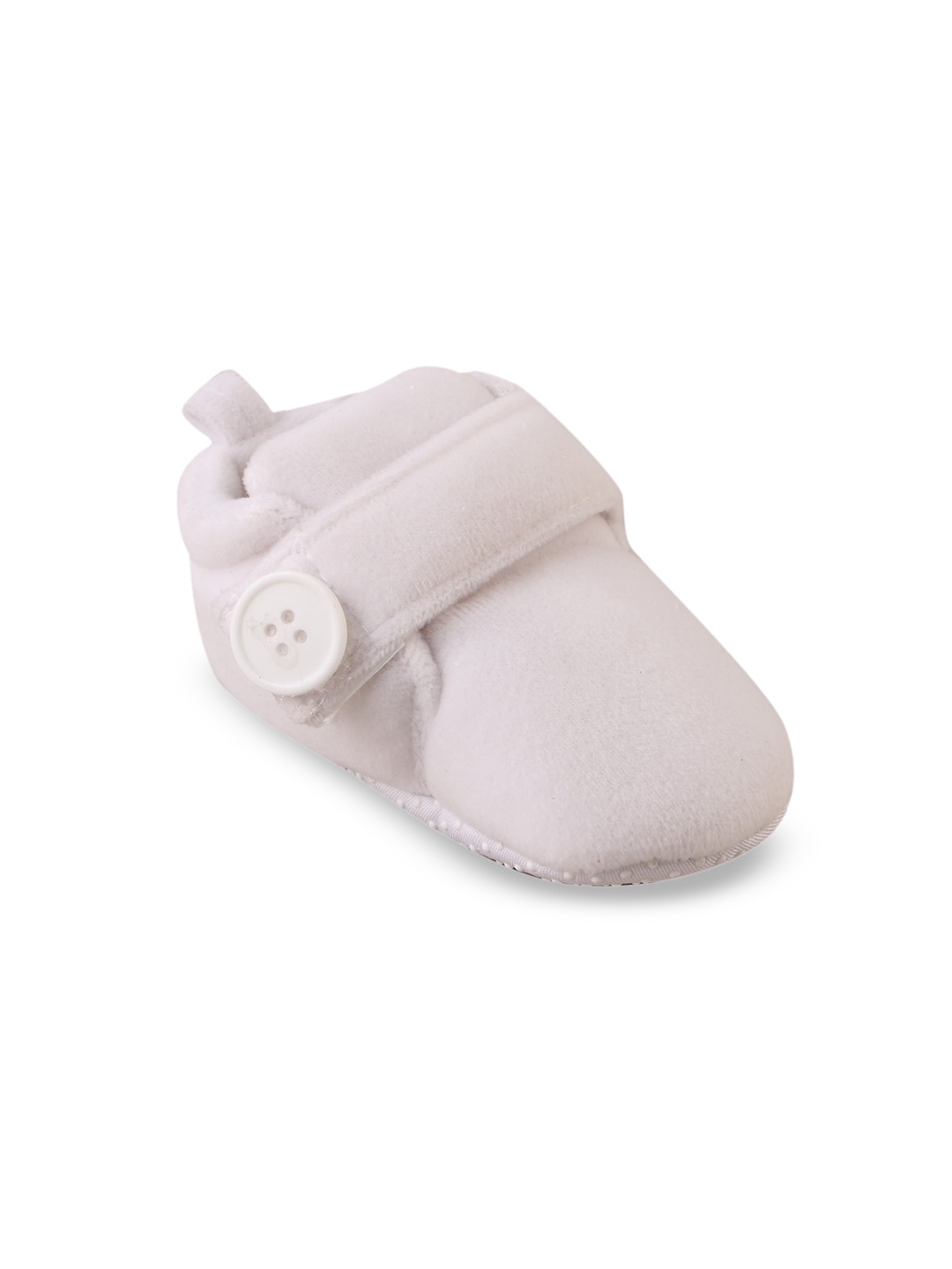 

CHiU Infants Self-Design Fur Booties, White