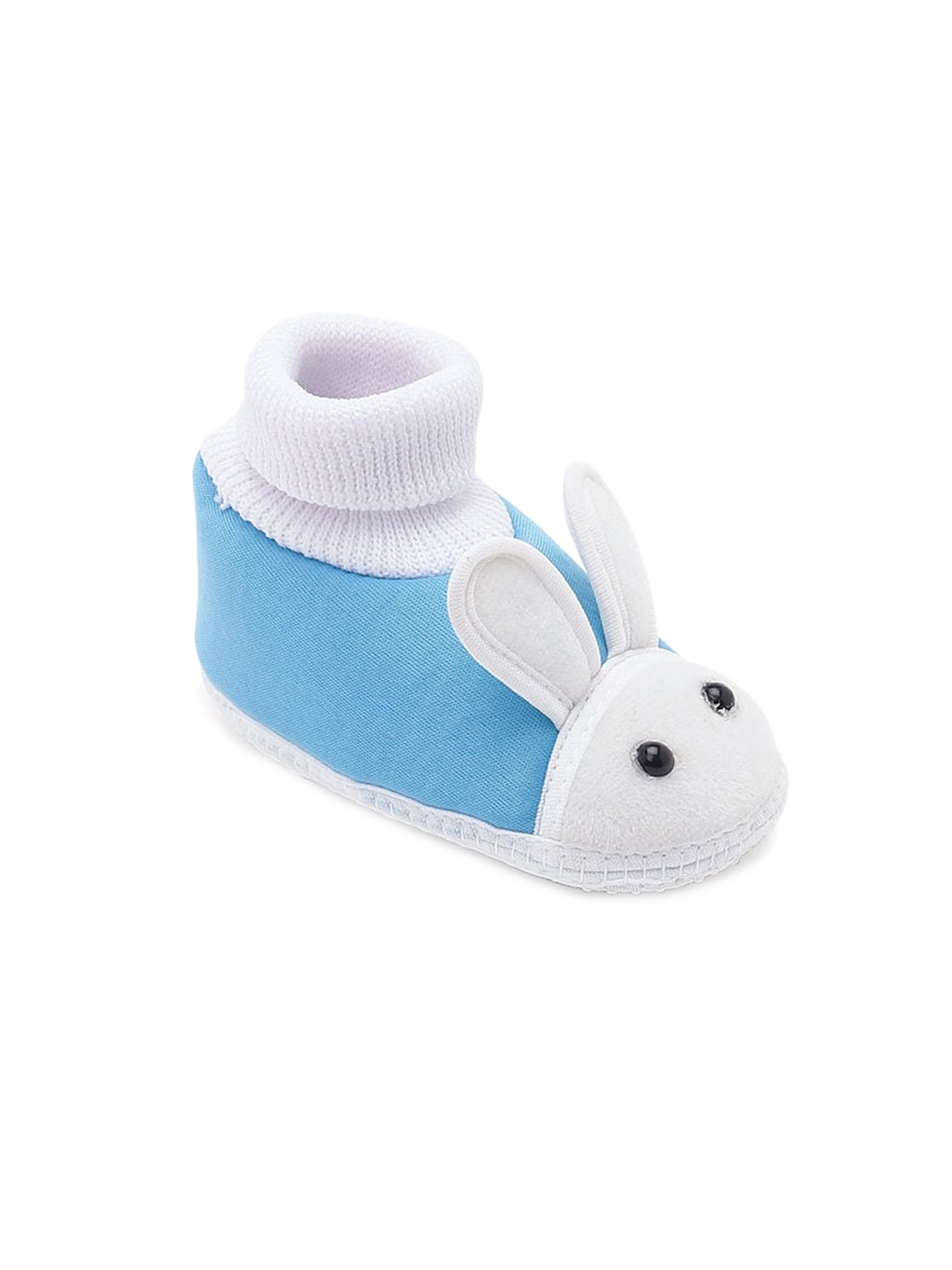 

CHiU Infants Self-Design Cotton Rabbit Booties, Blue