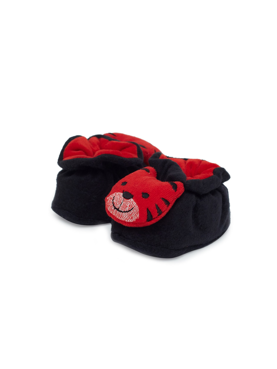 

CHiU Infants Self-Design Cotton Cat Booties, Red