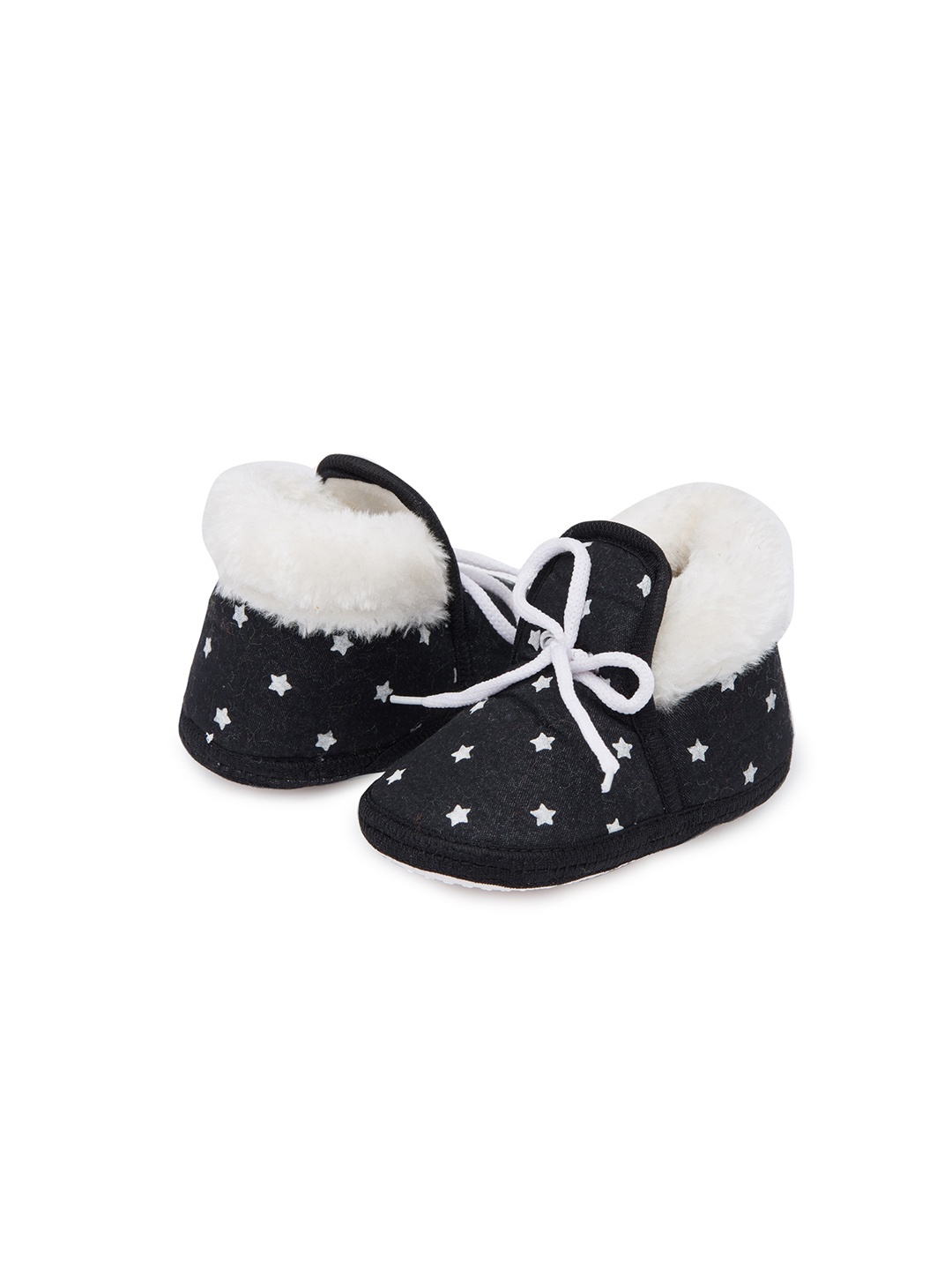 

CHiU Infants Self-Design Star Booties, Black