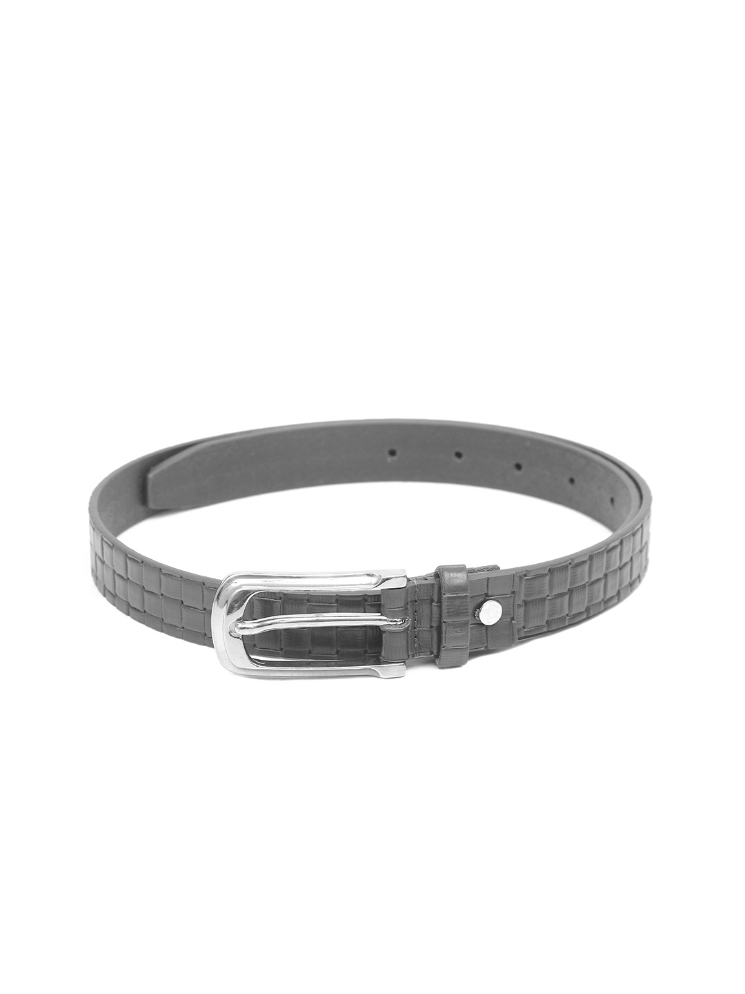 

Calvadoss Women Textured Genuine Leather Belt, Black