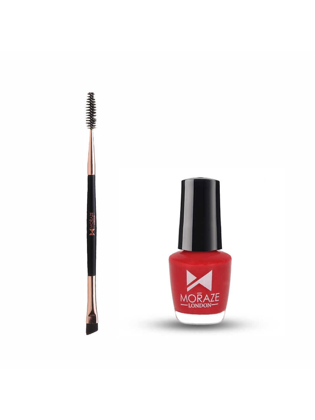 

Moraze Combo Of Nail Paint 5ml & Double Ended Brush - Watermelon Slush, Red