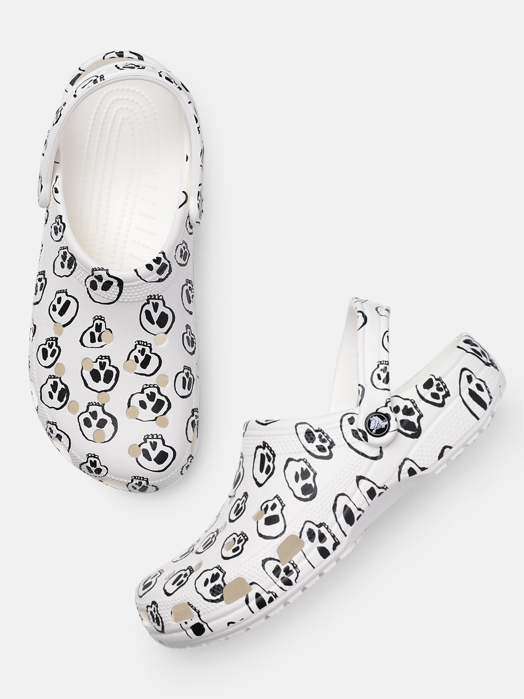 

Crocs Men Printed Clogs, White