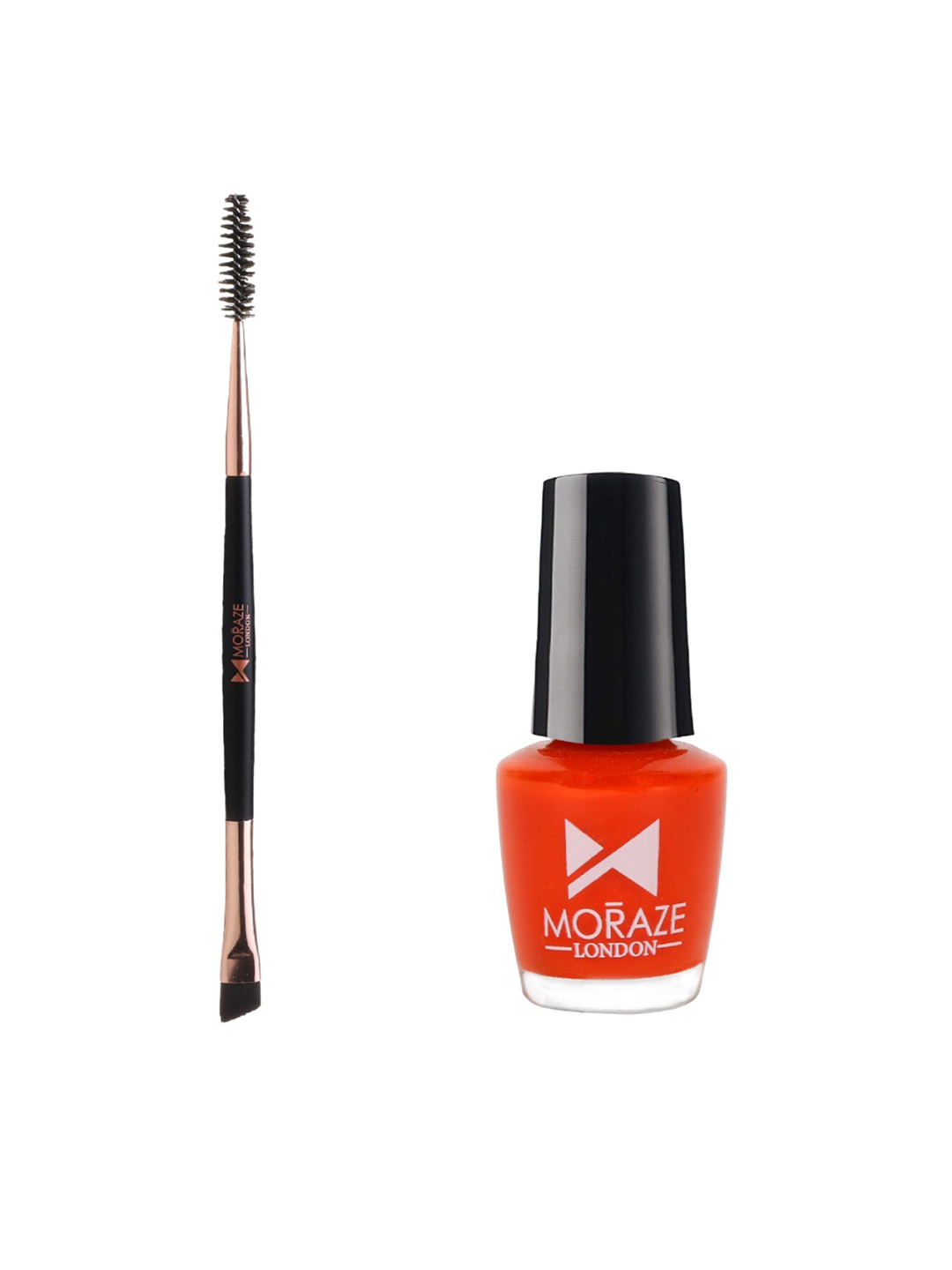 

Moraze Set of Double Ended Brush & Nail Paint - Christmas, Red