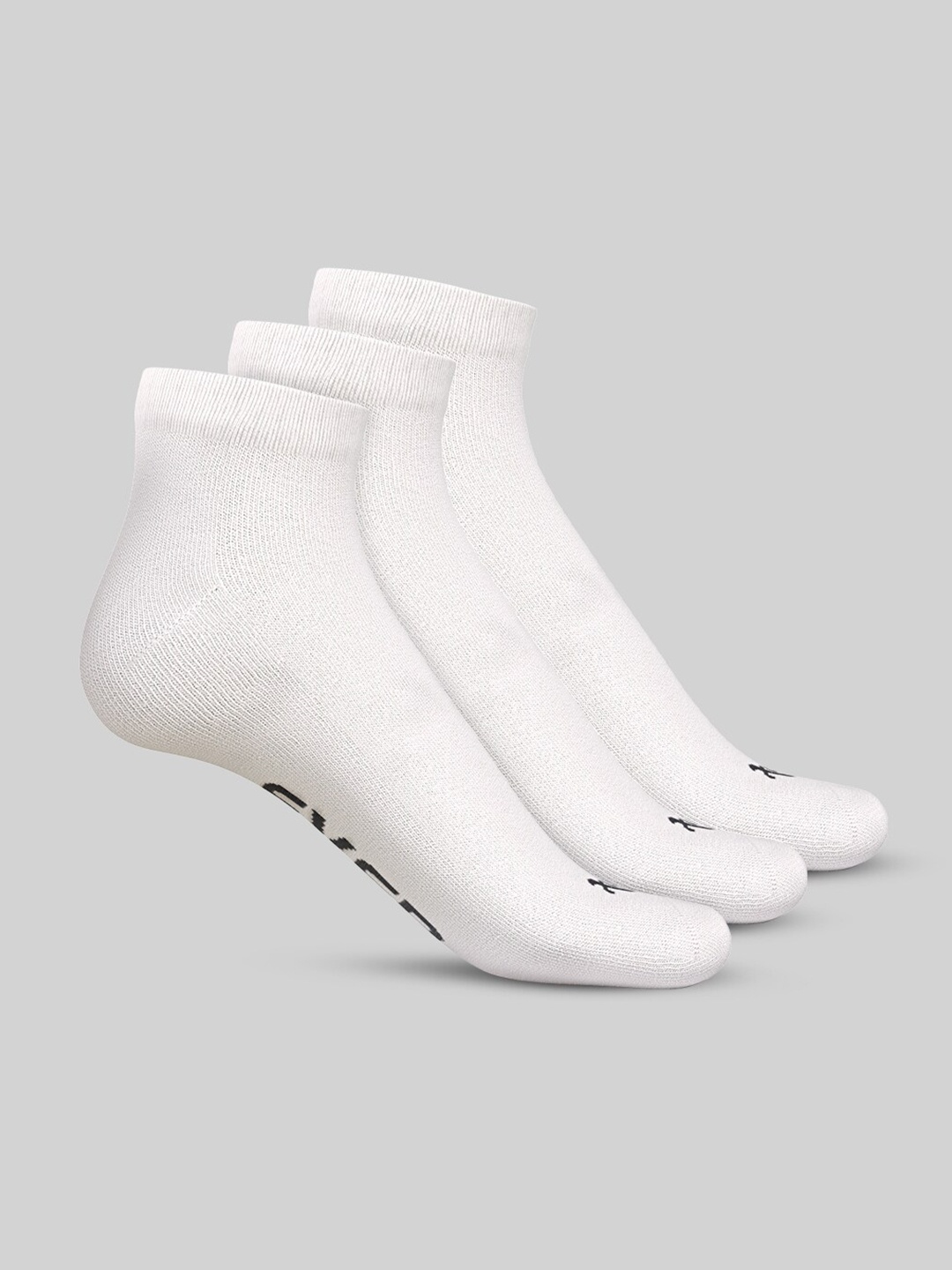 

TalkingSox Pack Of 3 Ankle-Length Socks, White