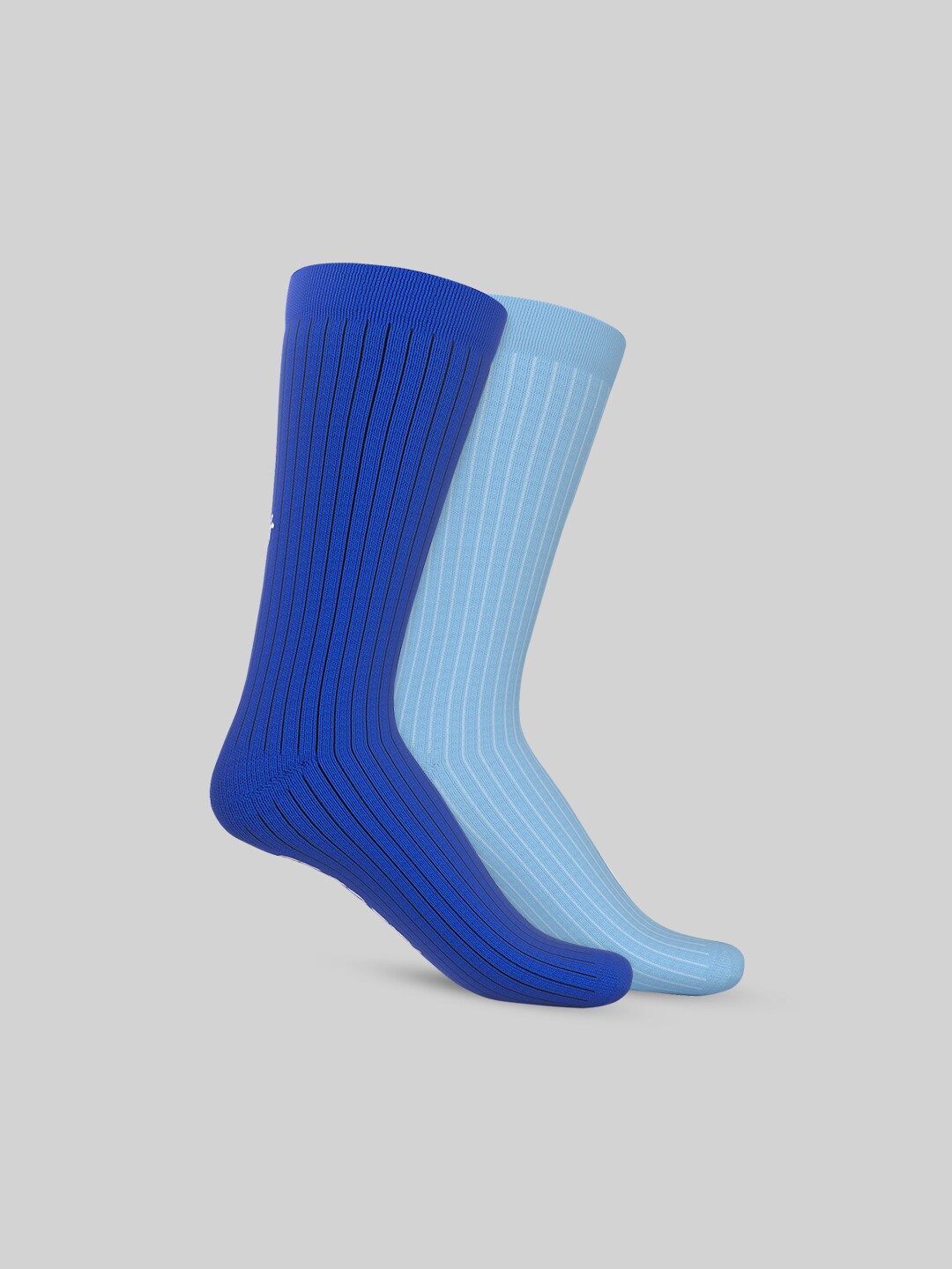 

TalkingSox Pack Of 2 Calf-Length Socks, Blue
