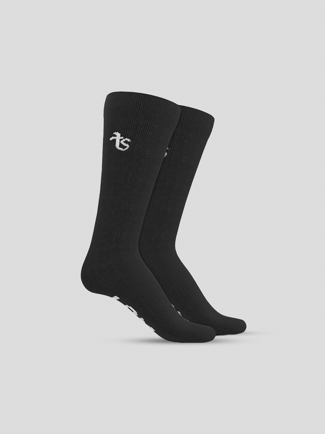 

TalkingSox Pack Of 2 Calf-Length Socks, Black