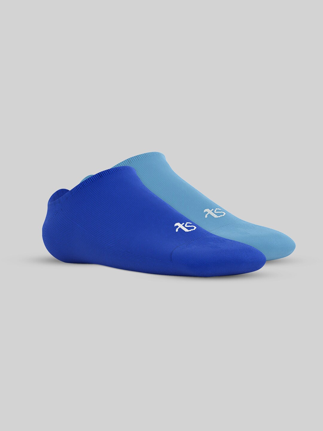 

TalkingSox Pack Of 2 Shoe Liners Socks, Blue