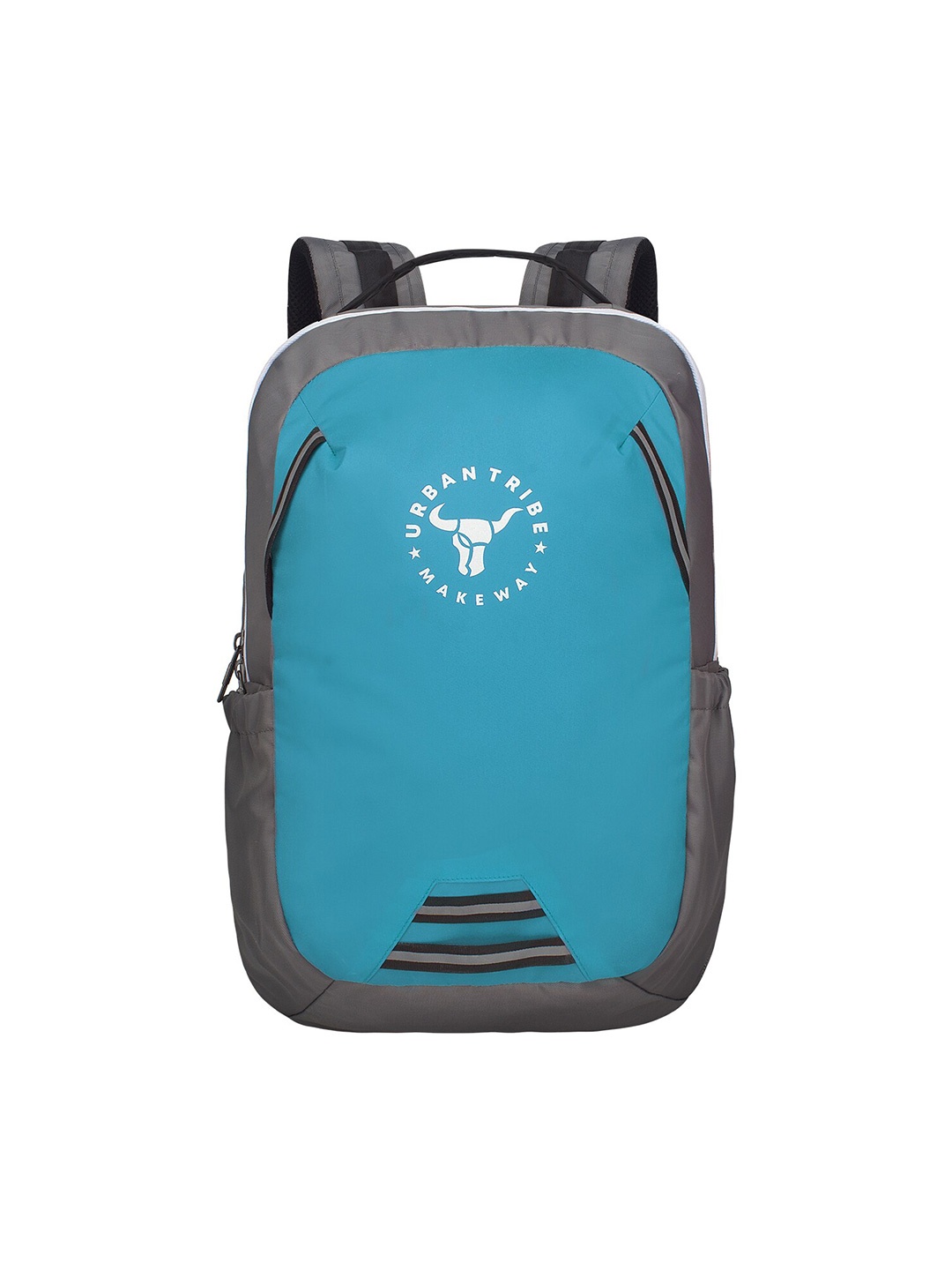 

URBAN TRIBE Colourblocked Non-Padded Backpack, Blue