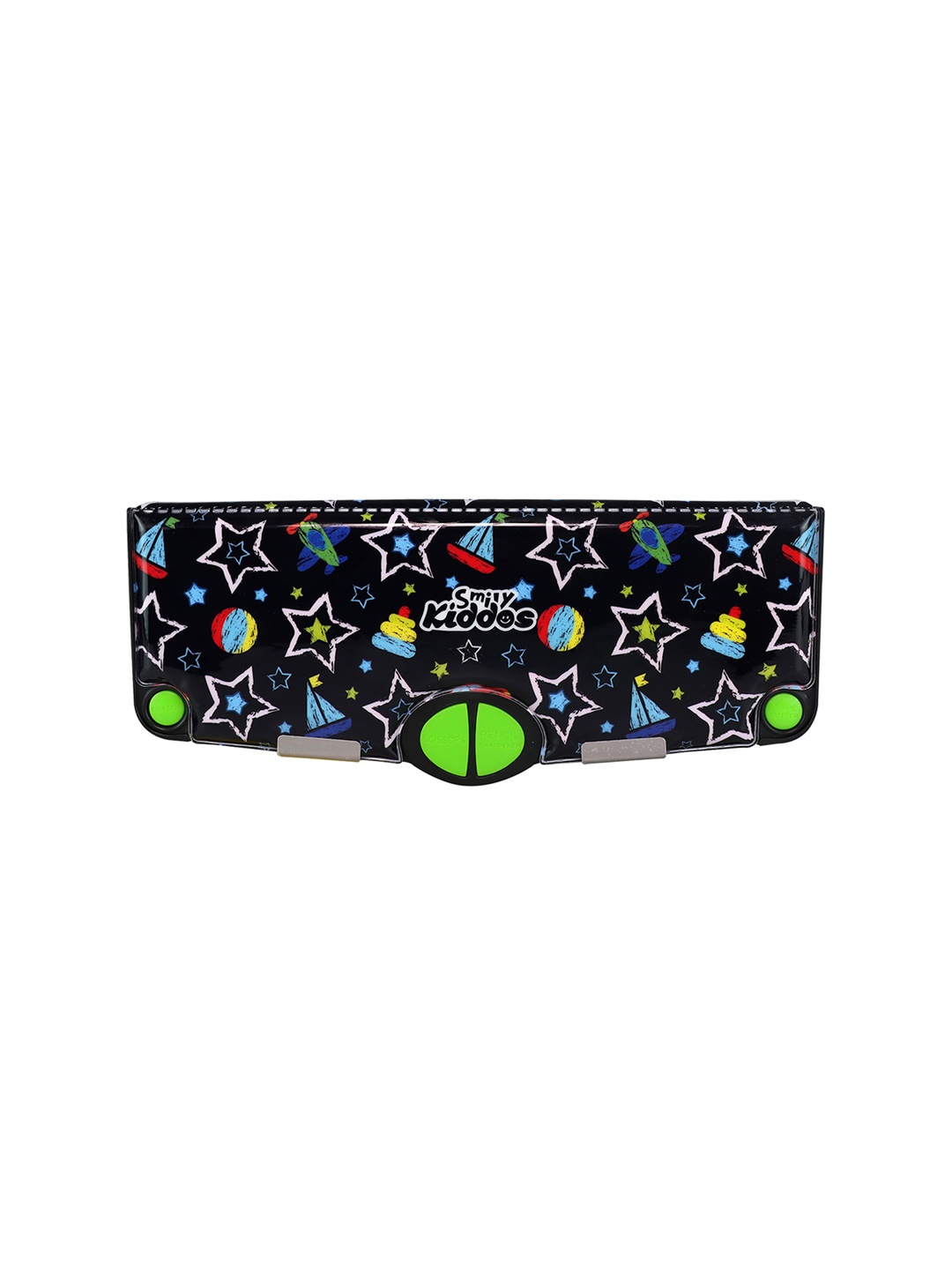 

Smily Kiddos Printed Pop Out Pencil Box, Black