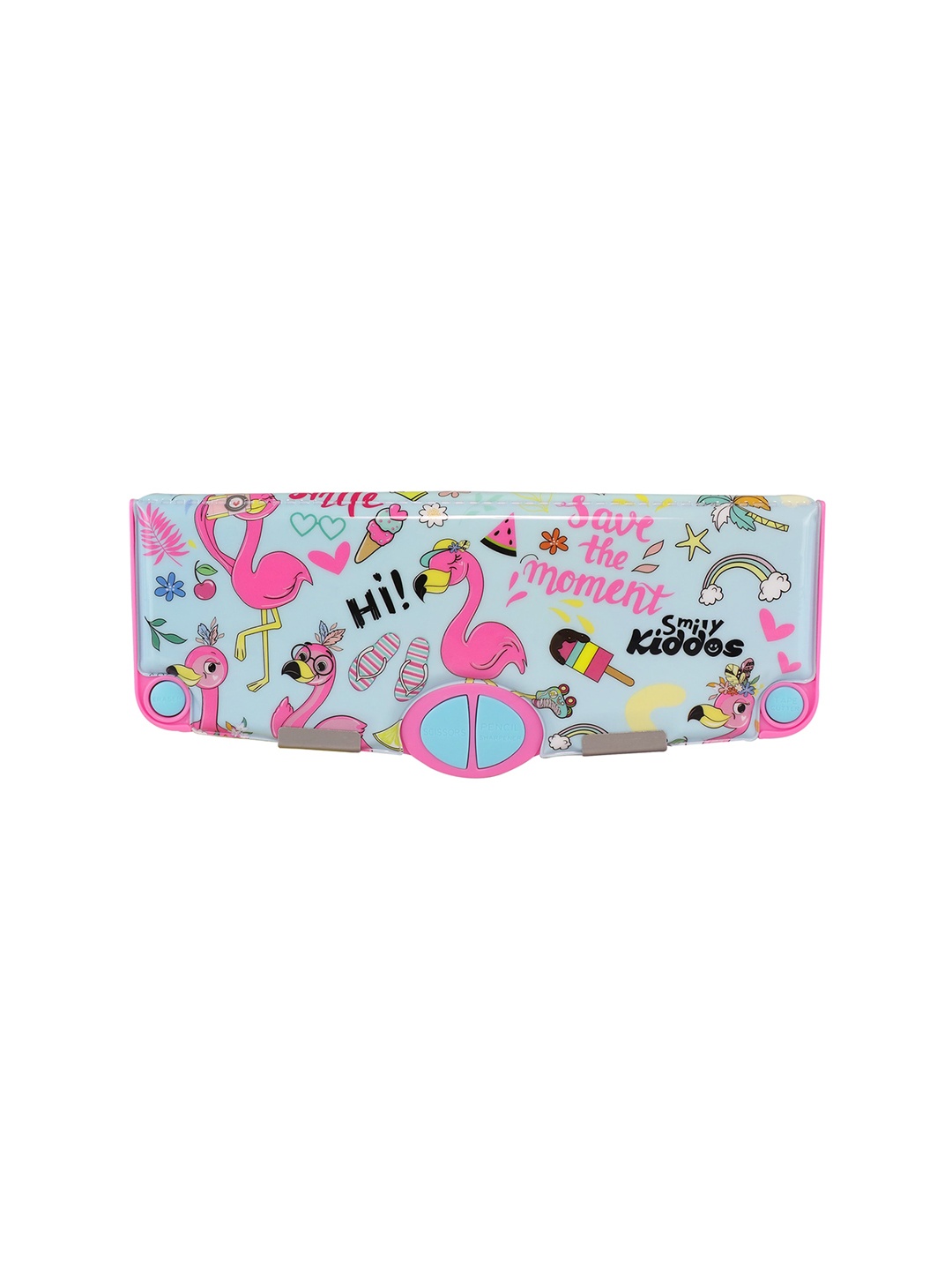 

Smily Kiddos Printed Pop Out Pencil Box, Blue