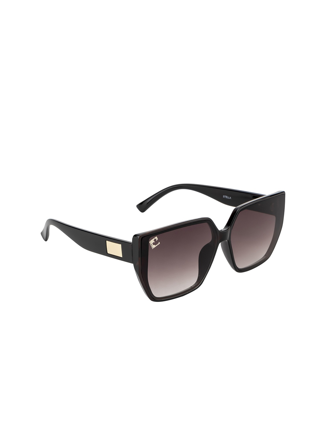 

Clark N Palmer Women Square Lens with UV Protected Sunglasses CNP-ST113-C2, Brown