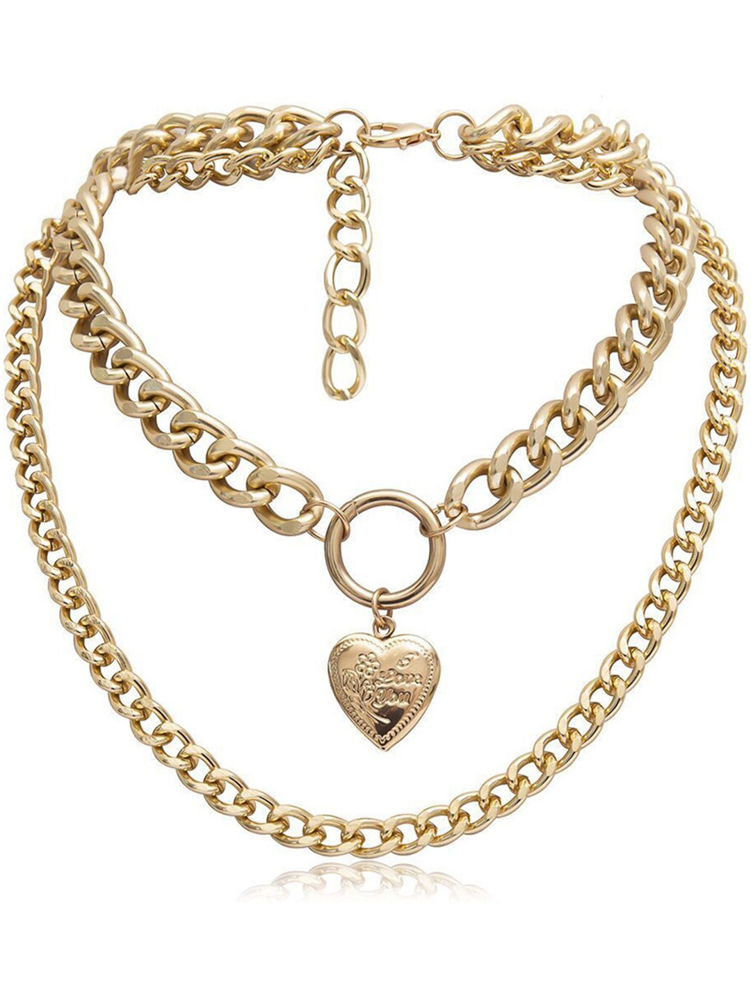 

Scintillare By Sukkhi Gold-Plated Layered Necklace