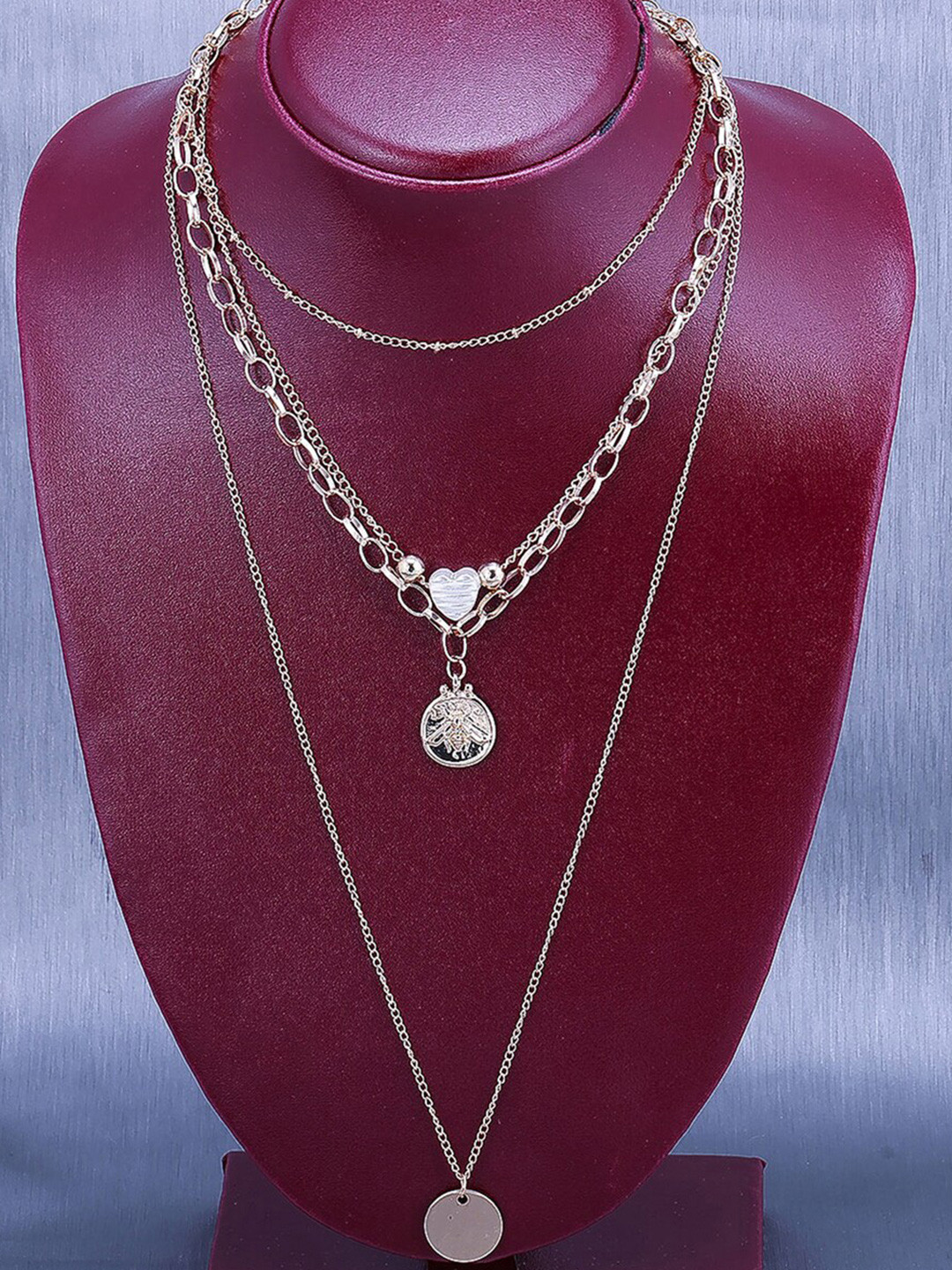 

Scintillare By Sukkhi Gold-Plated Layered Necklace