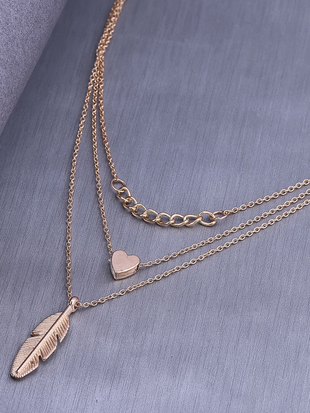 

Scintillare By Sukkhi Gold-Plated Layered Necklace